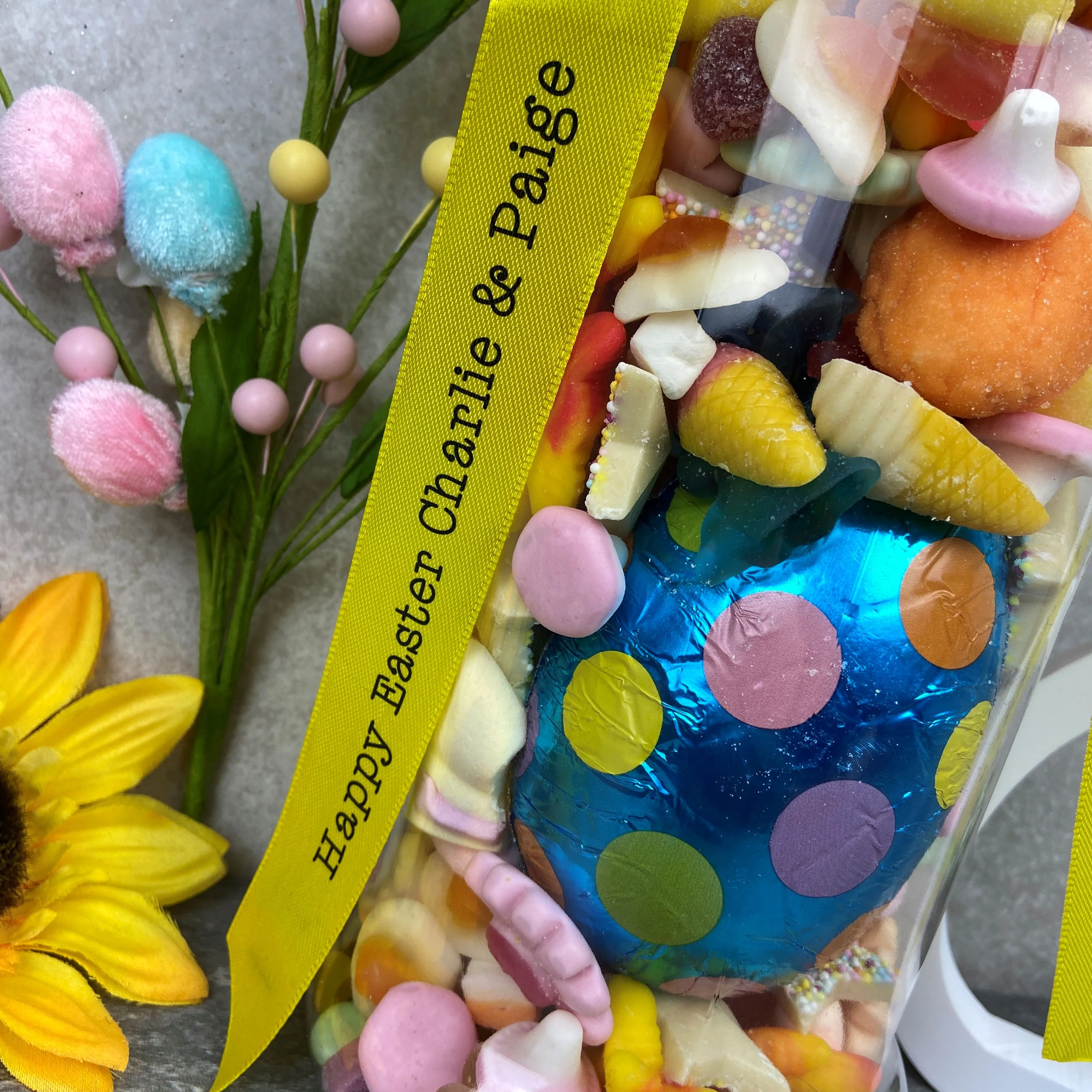 Giant Personalised Easter Sweet Jar - Easter Egg - Image 8