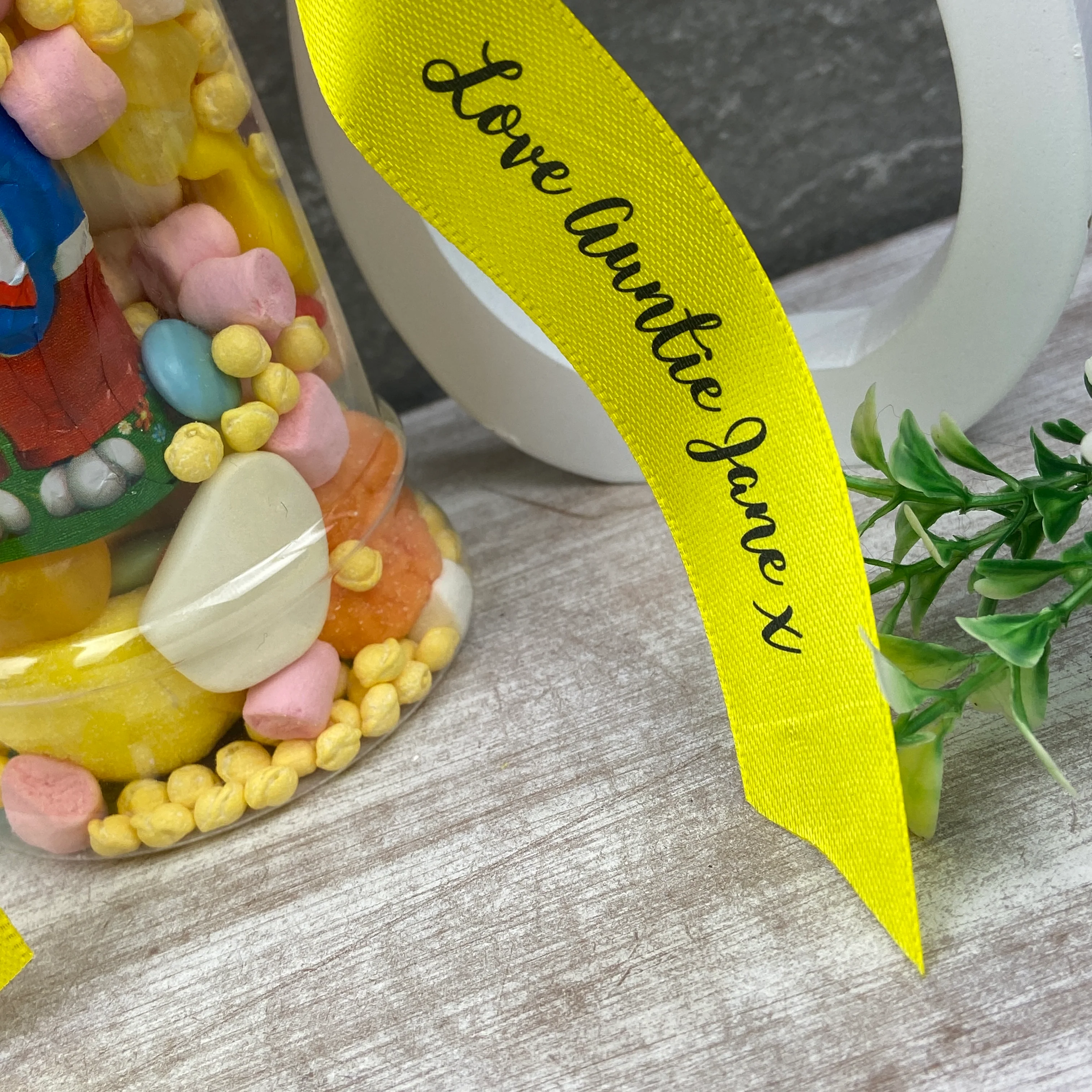Personalised Easter Sweet Jar - Kinder - Image 4