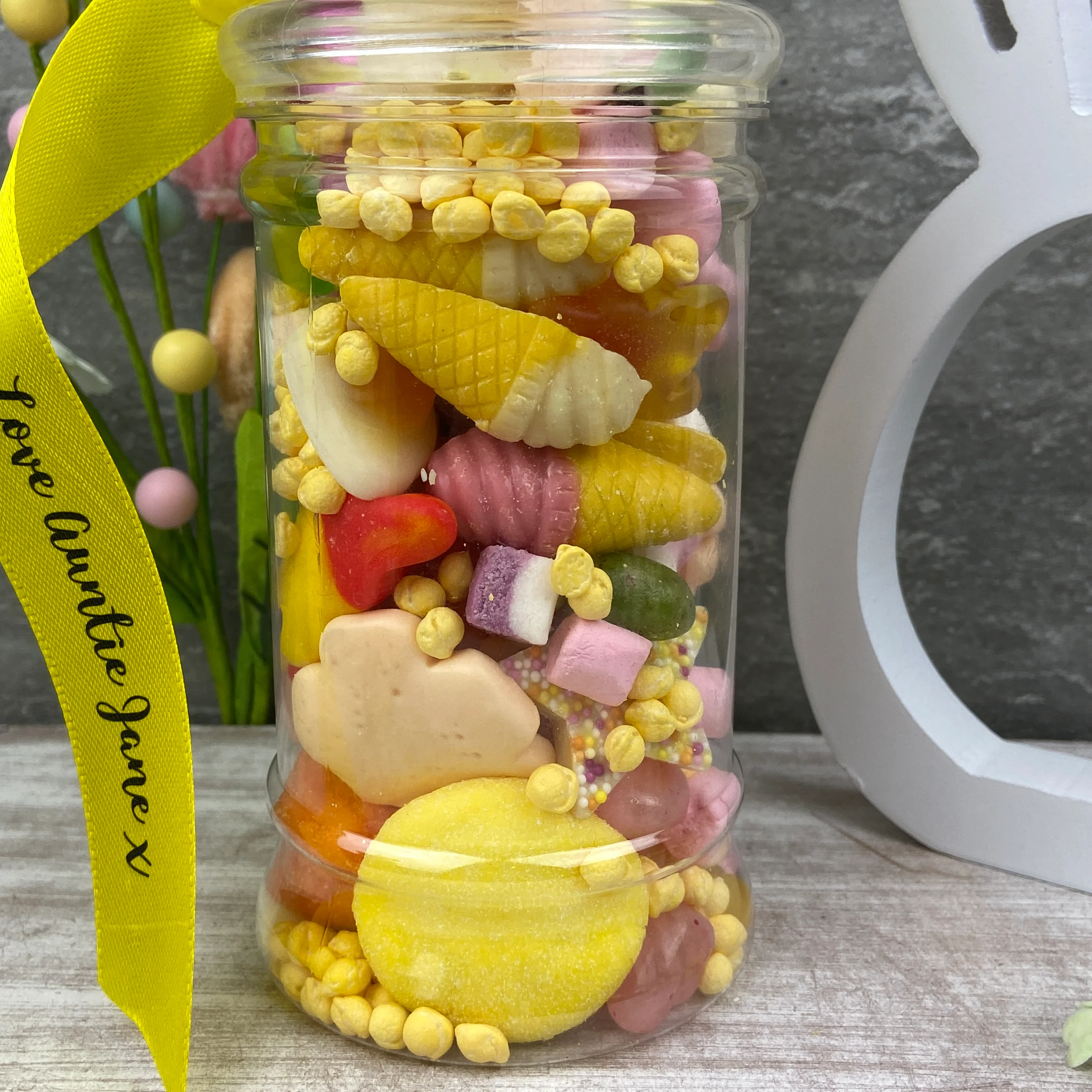 Personalised Easter Sweet Jar - Kinder - Image 6