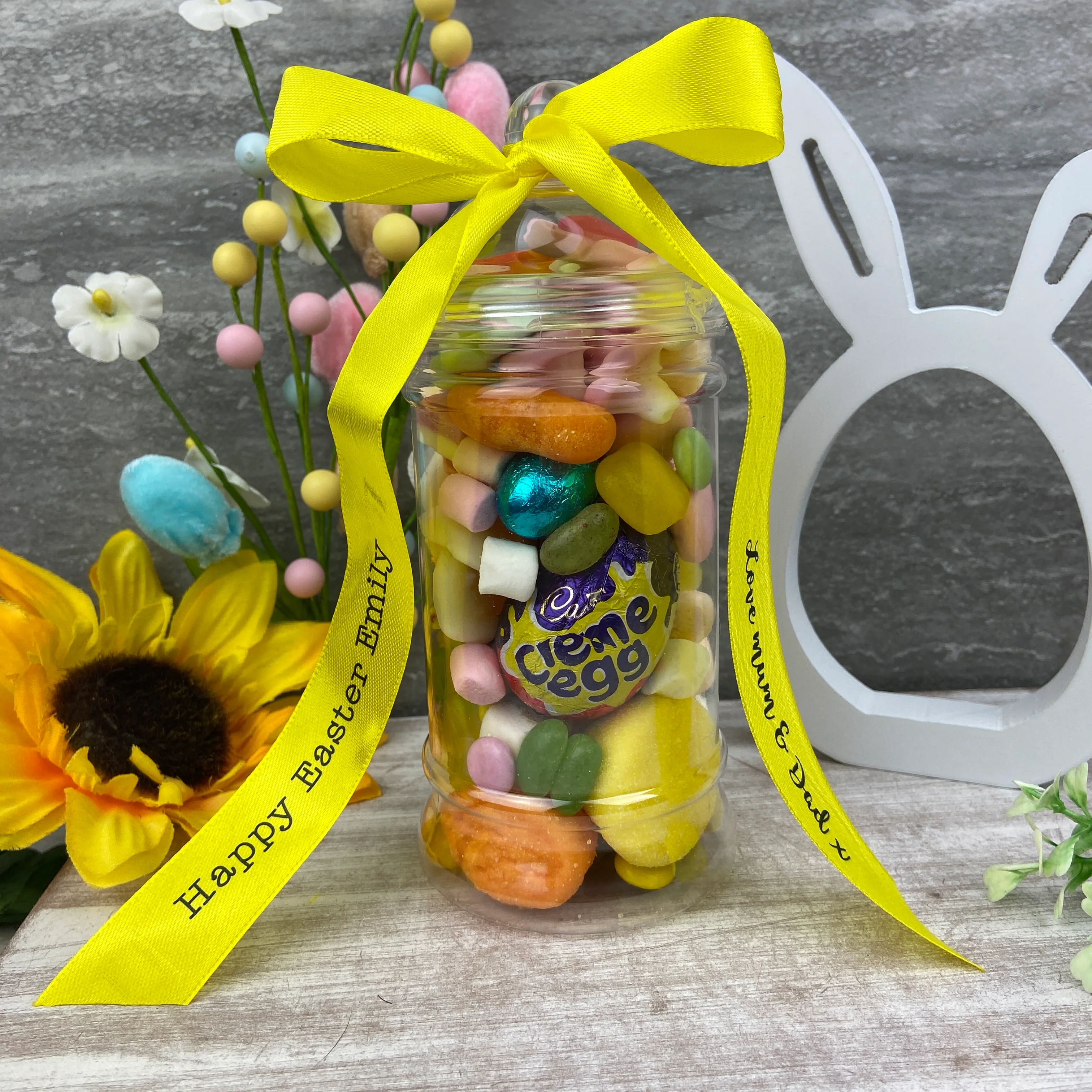 Personalised Easter Sweet Jar - Creme Egg - Image 2