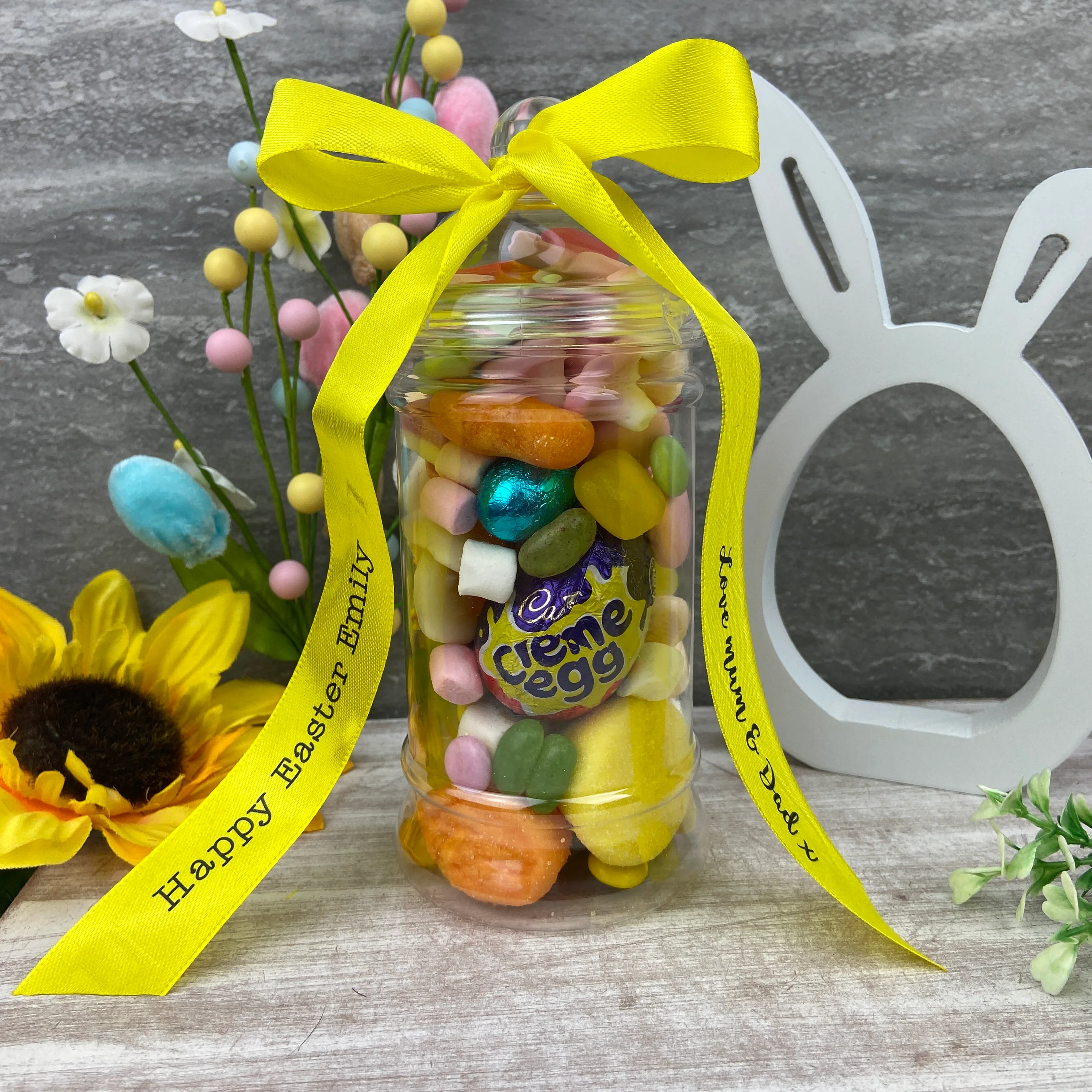Personalised Easter Sweet Jar - Creme Egg - Image 3