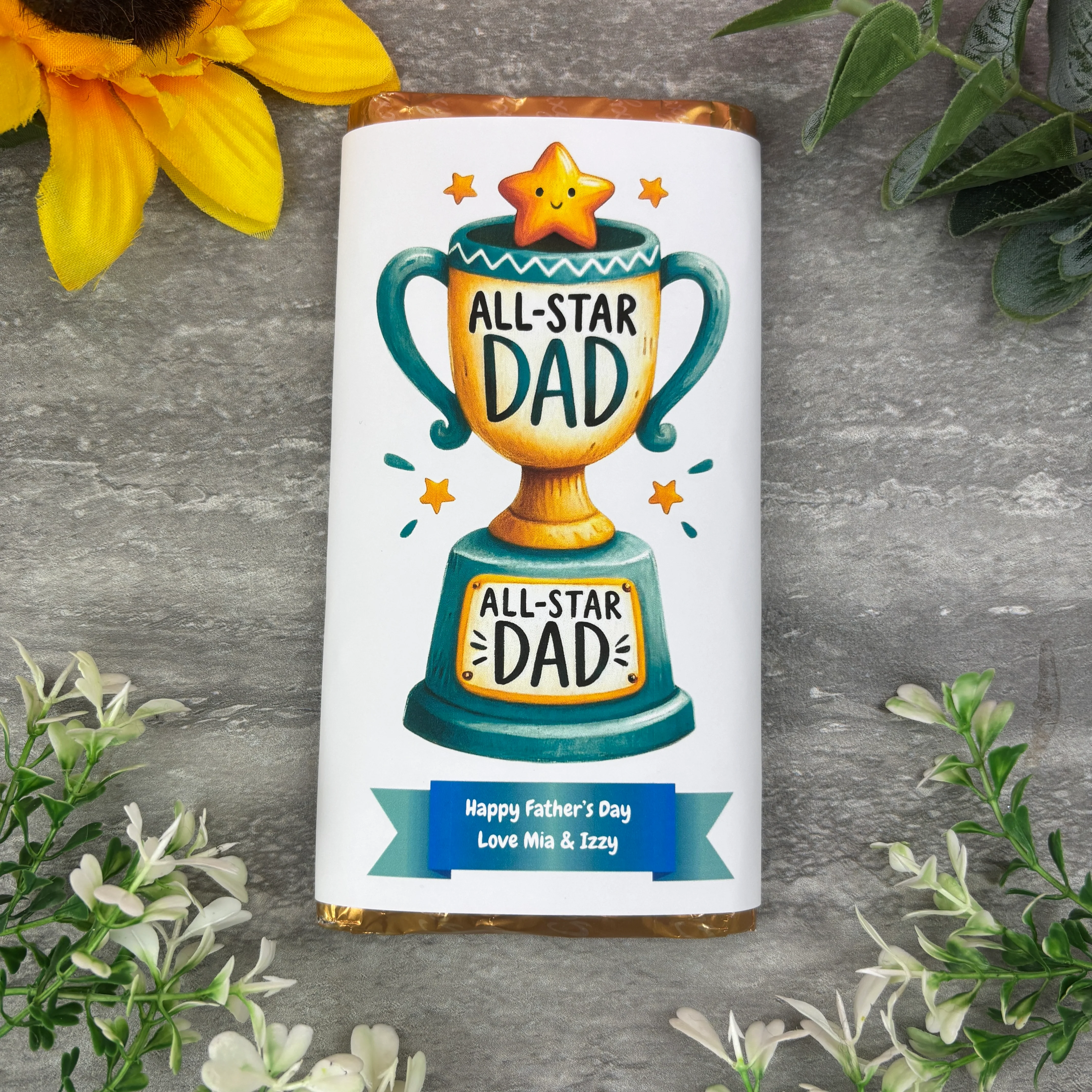 Personalised Father’s Day Chocolate Bar