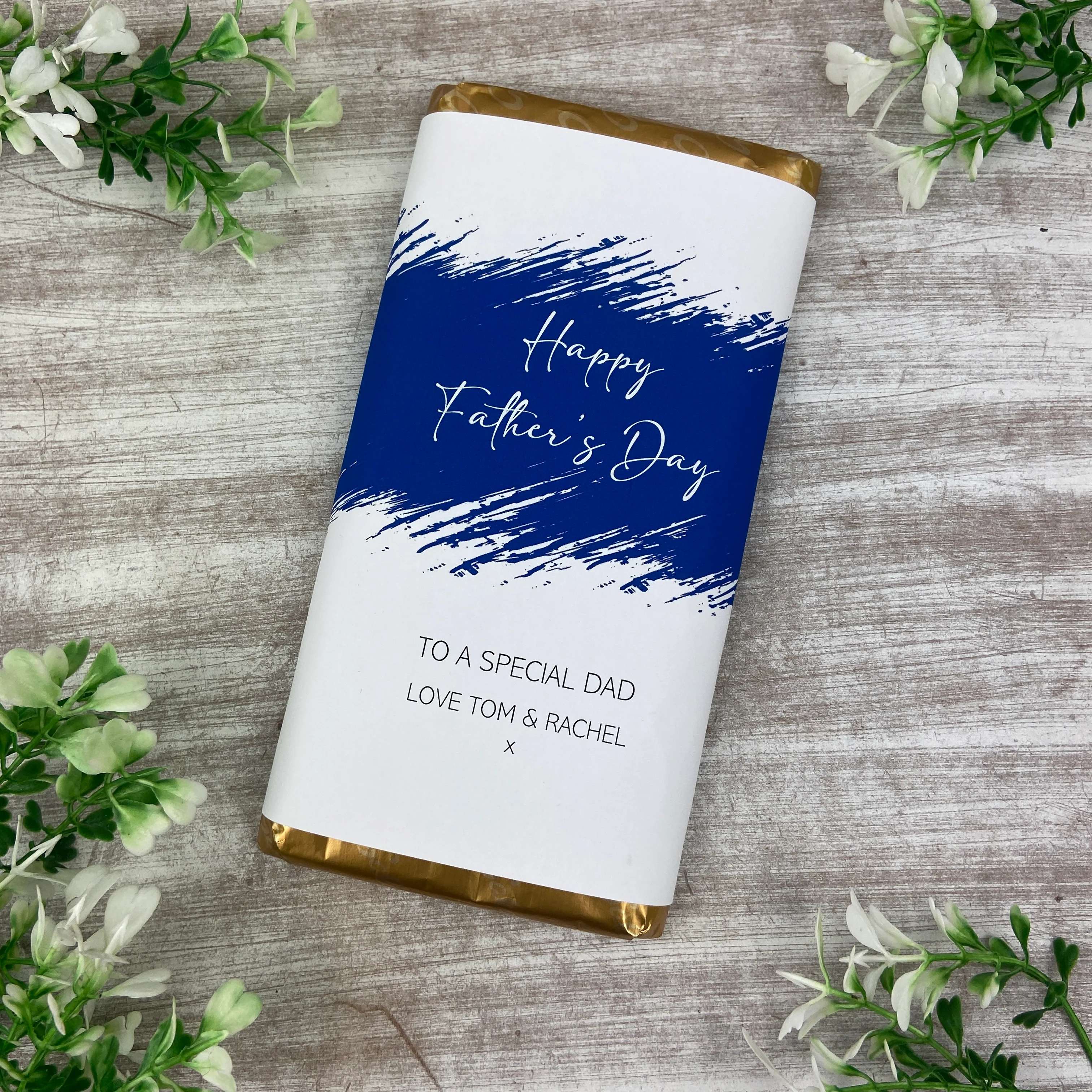 Personalised Father's Day Chocolate Bar