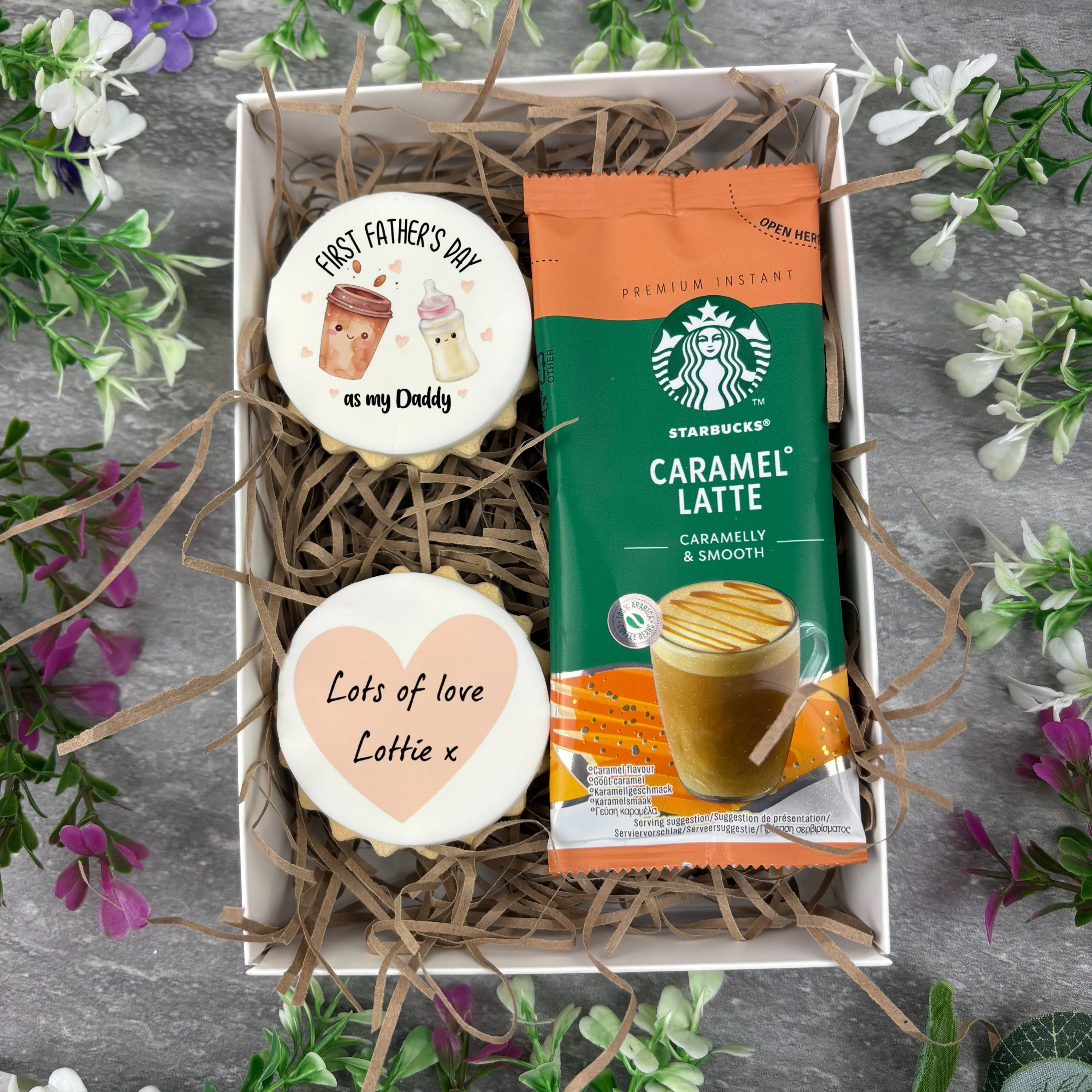 Personalised First Father’s Day Biscuit Gift Box - Image 11
