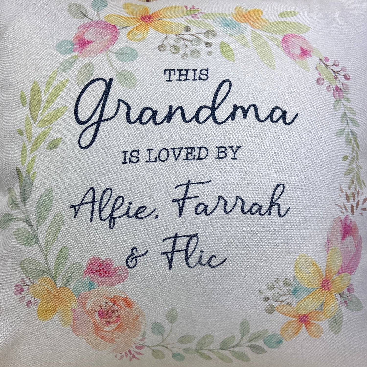 Personalised Grandma Cushion - Image 9