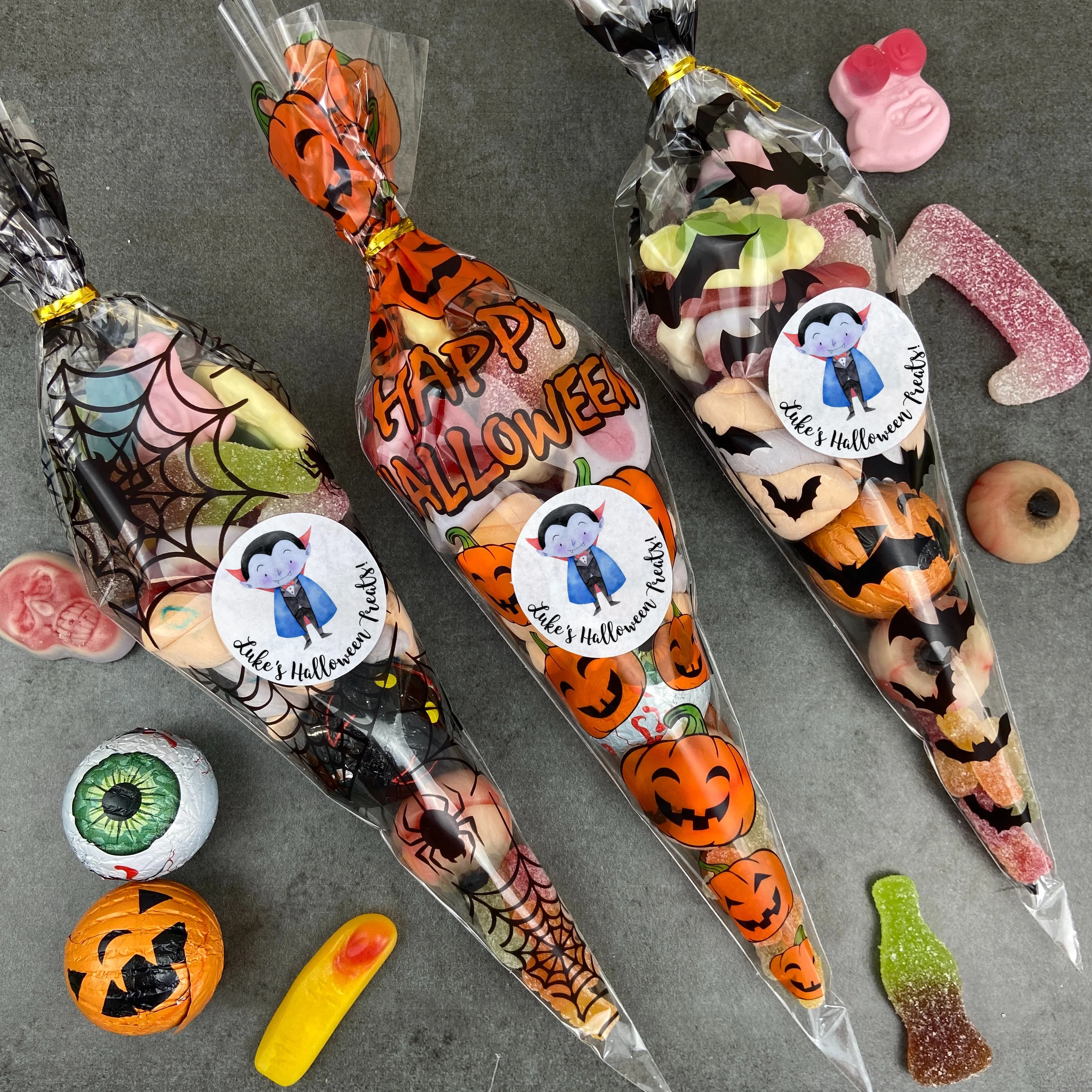 Personalised Halloween Cone - Image 4