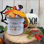 Personalised 'Name' Halloween Enamel Mug - Image 7