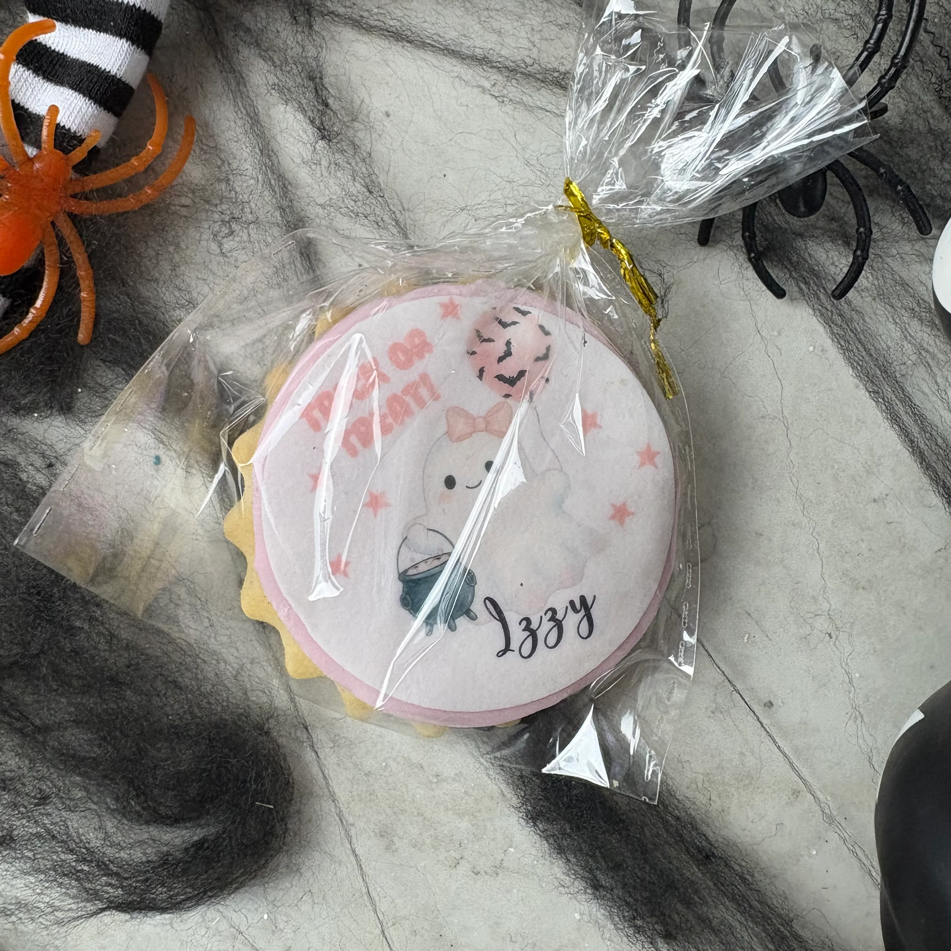 Personalised Halloween Ghost Biscuit - Image 10