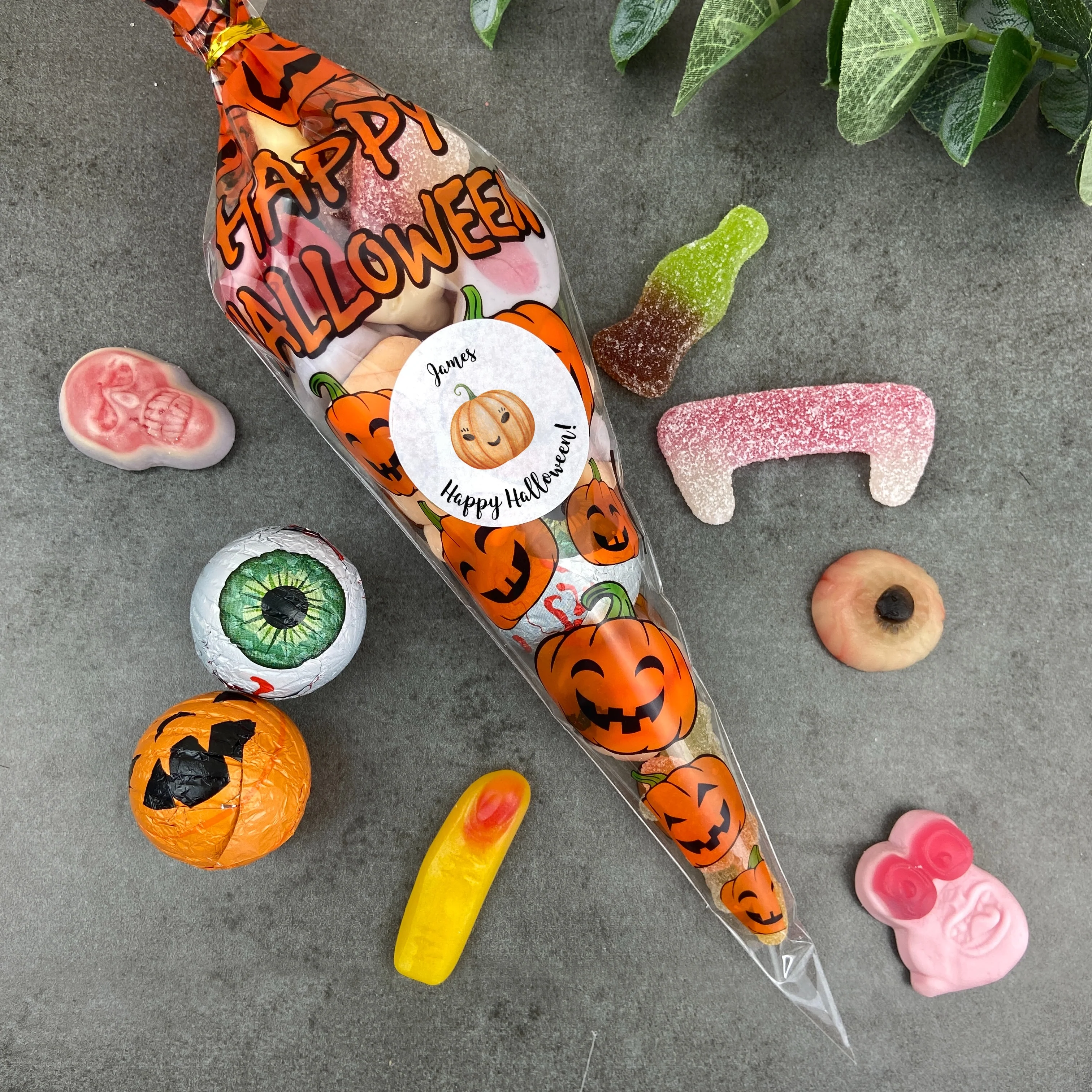 Personalised Halloween Sweet Cones - Image 5