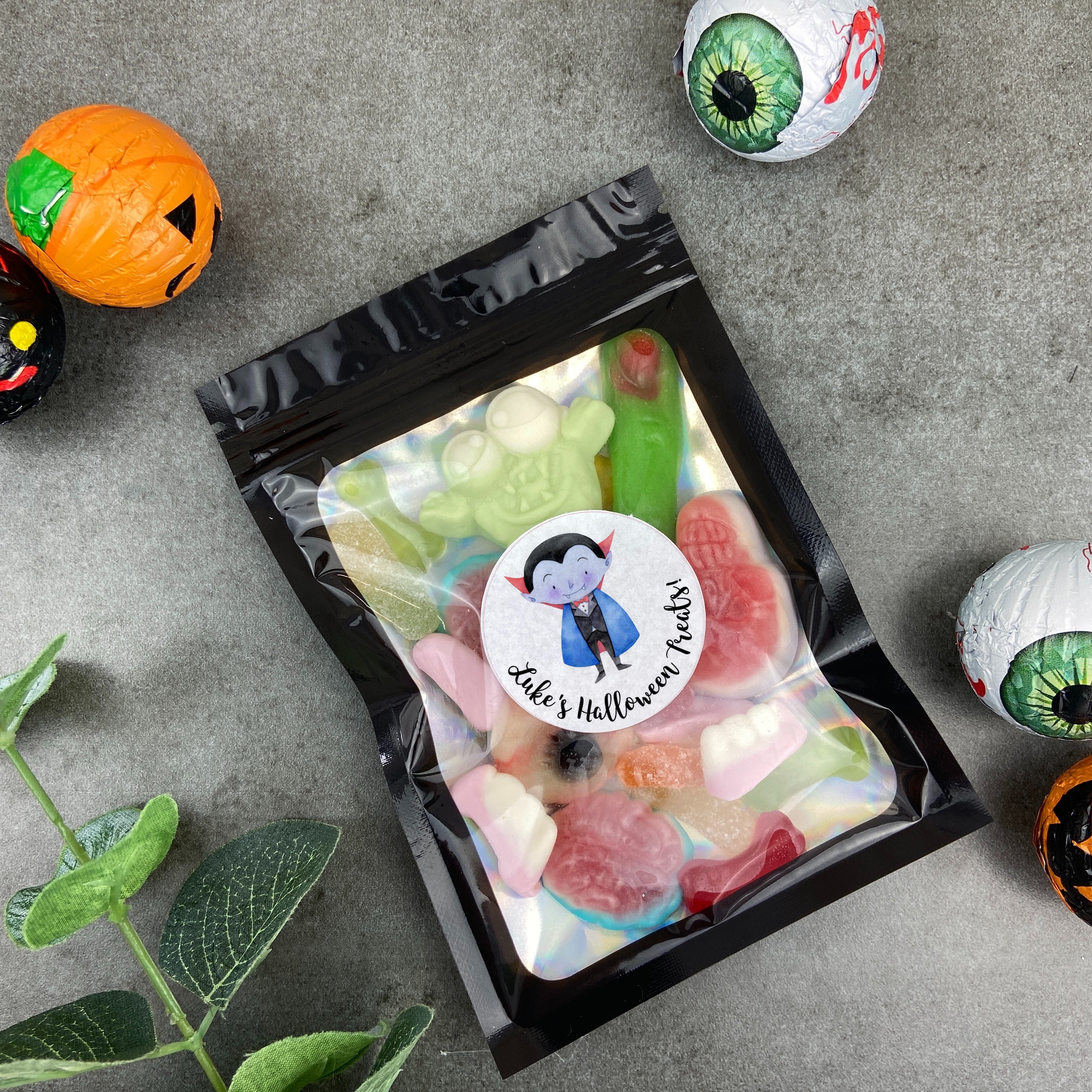 Personalised Halloween Sweet Pouch - Image 4
