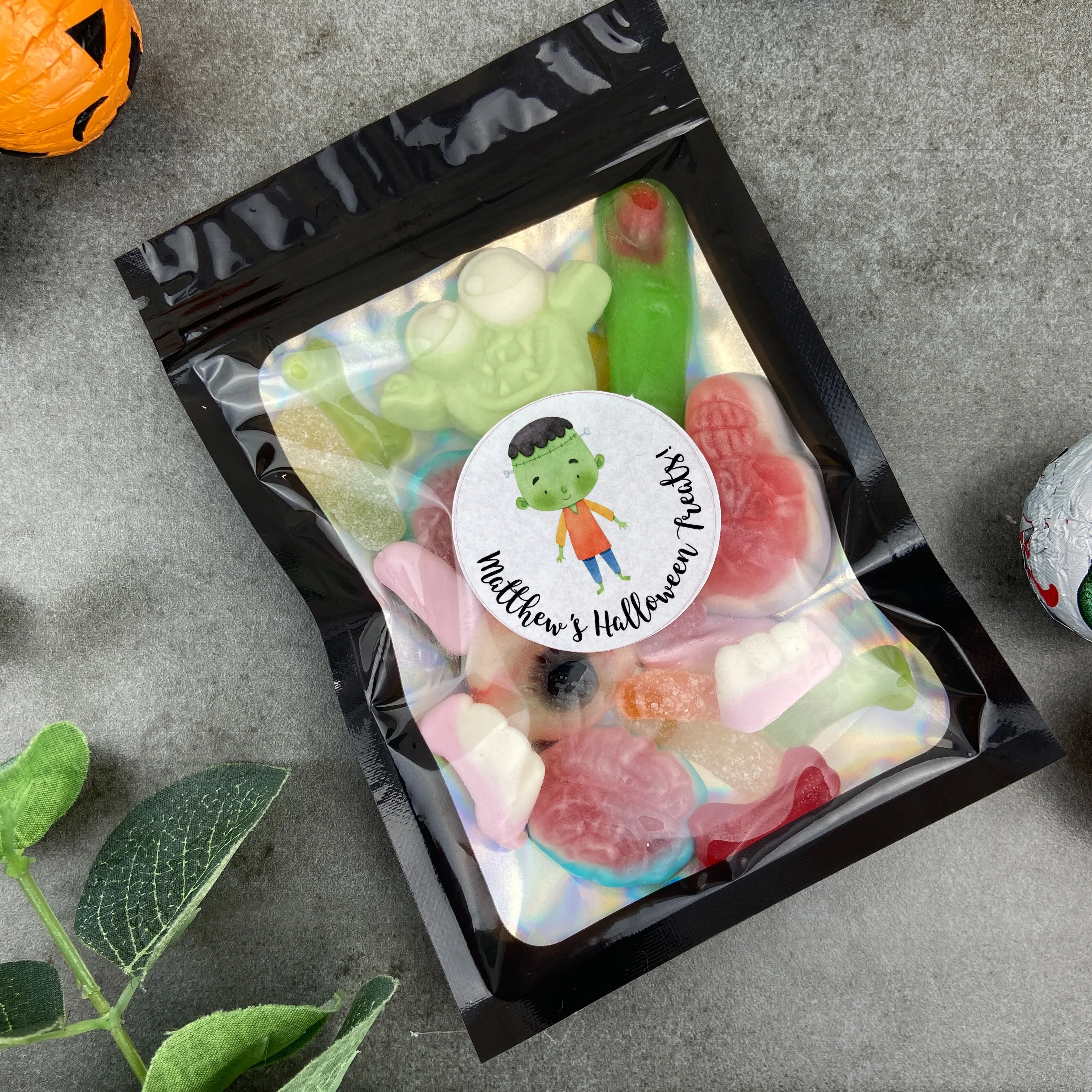 Personalised Halloween Sweet Pouch - Image 5