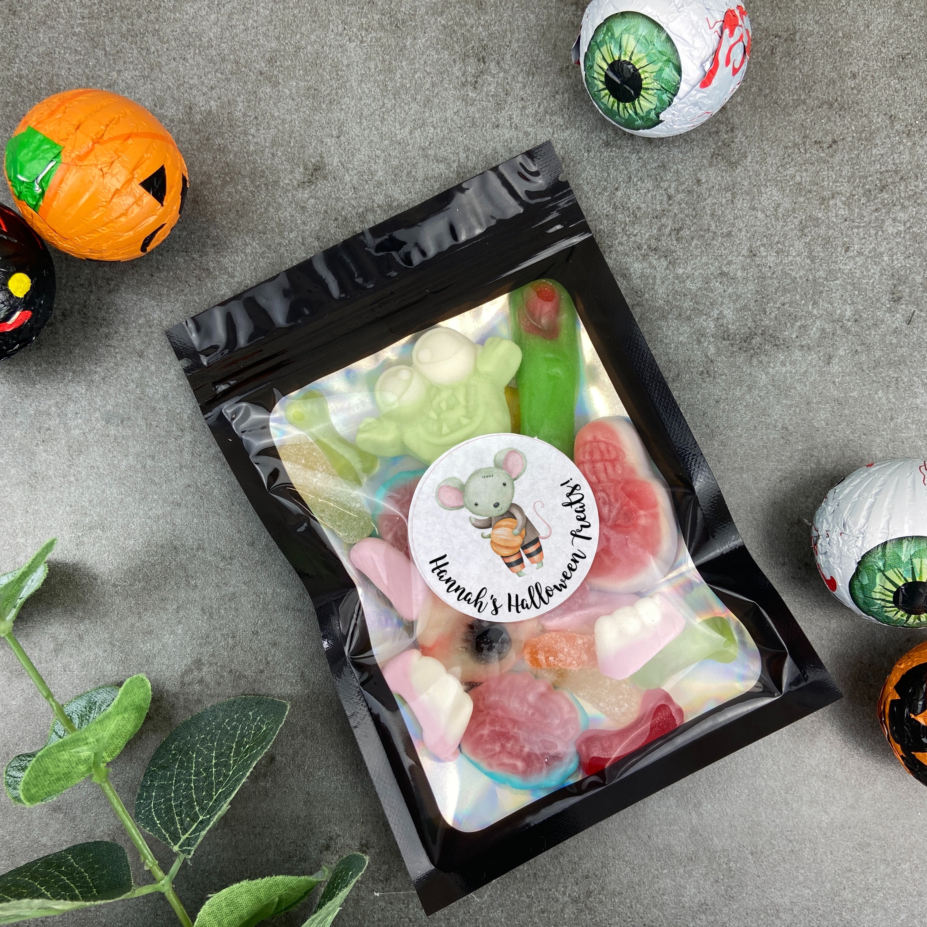 Personalised Halloween Sweet Pouch - Image 6