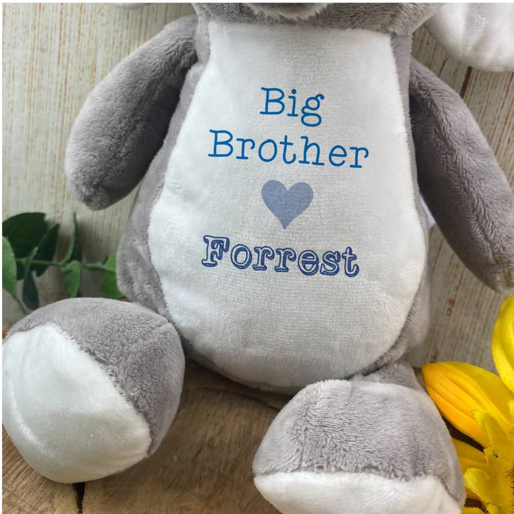 Personalised 'Big Brother' Elephant Soft Toy - Image 10