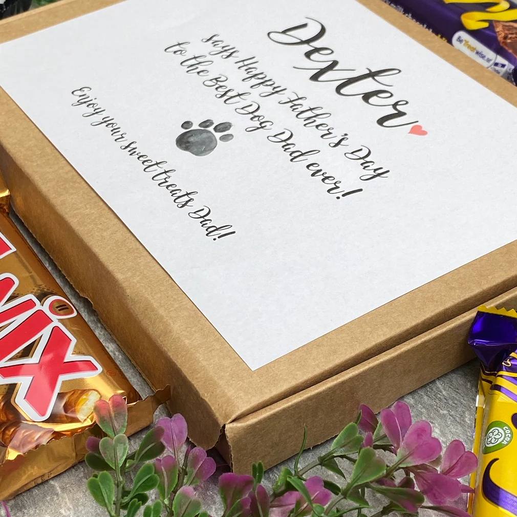 Personalised Happy Father's Chocolate Box - Image 4