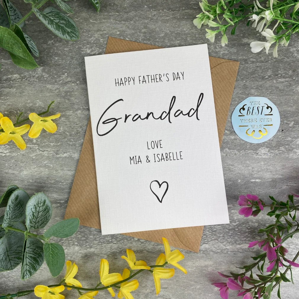 Personalised Happy Father's Day Grandad Card - Image 4