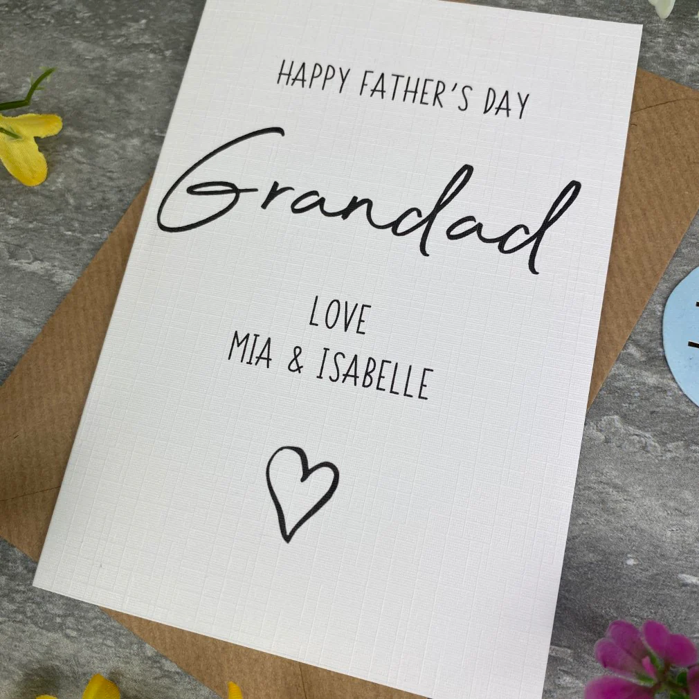 Personalised Happy Father's Day Grandad Card - Image 6