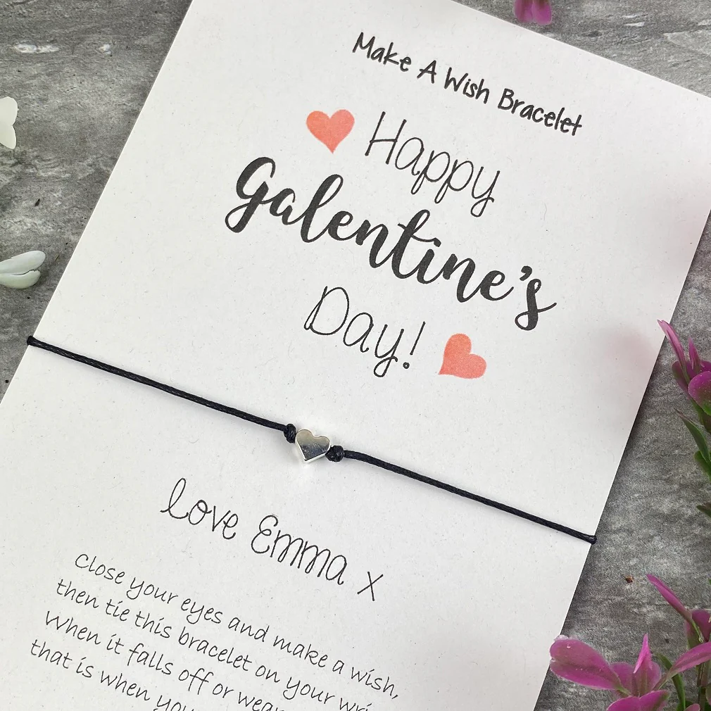 Personalised Happy Galentine's Day Wish Bracelet - Image 10