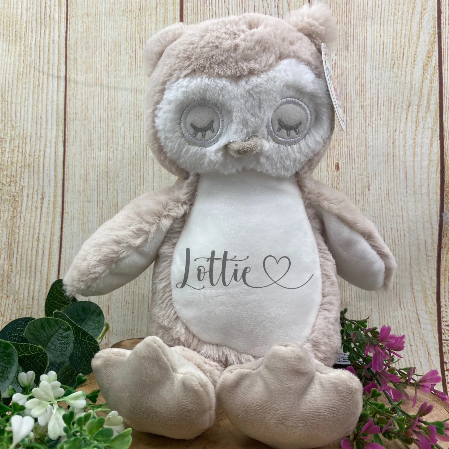 Personalised Heart Name Teddy - Reindeer - Image 8