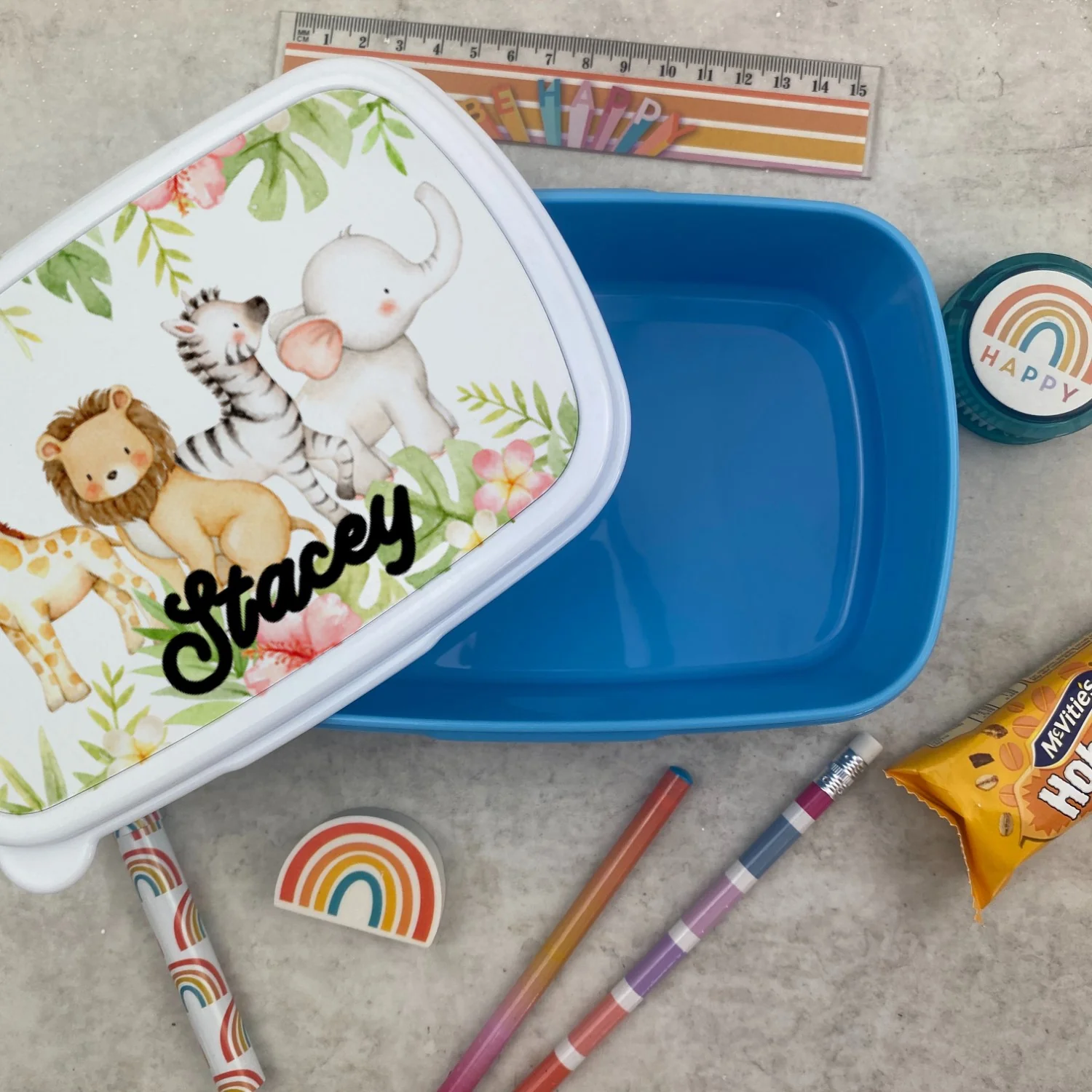 Personalised Jungle Animals Lunchbox - Image 7