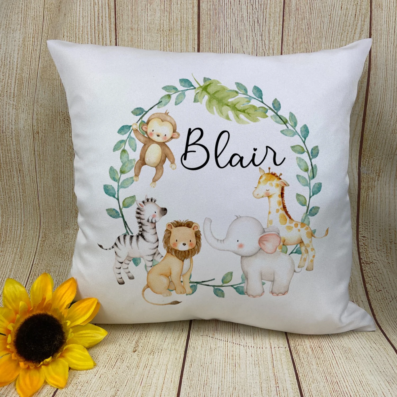 Personalised Jungle Cushion - Image 5