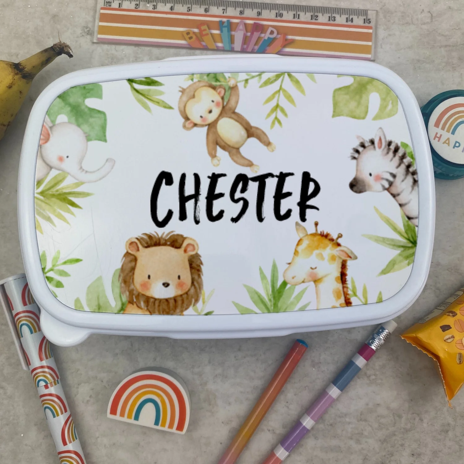 Personalised Jungle Lunchbox - Image 6
