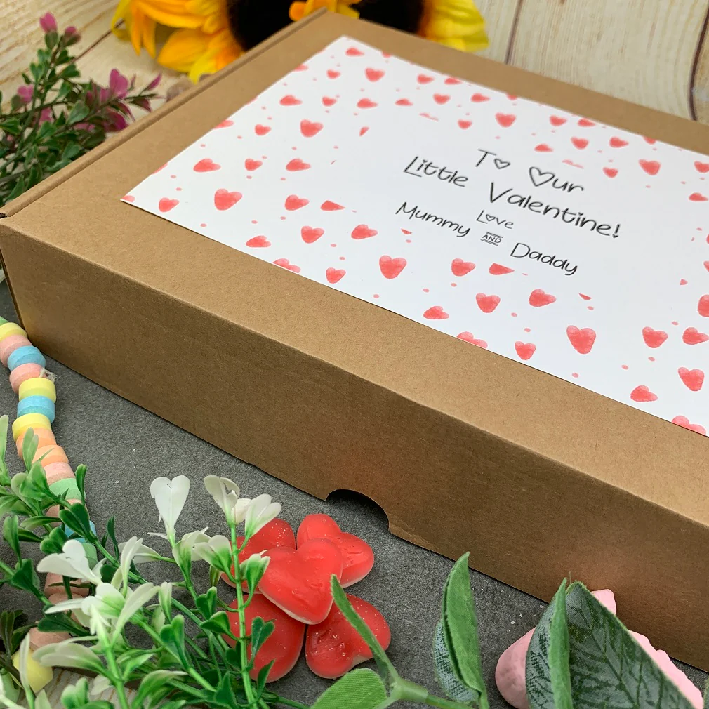 Personalised Little Valentine Sweet Box - Image 3