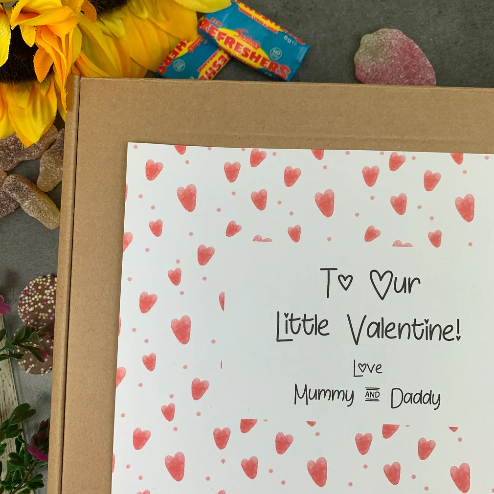 Personalised Little Valentine Sweet Box - Image 4