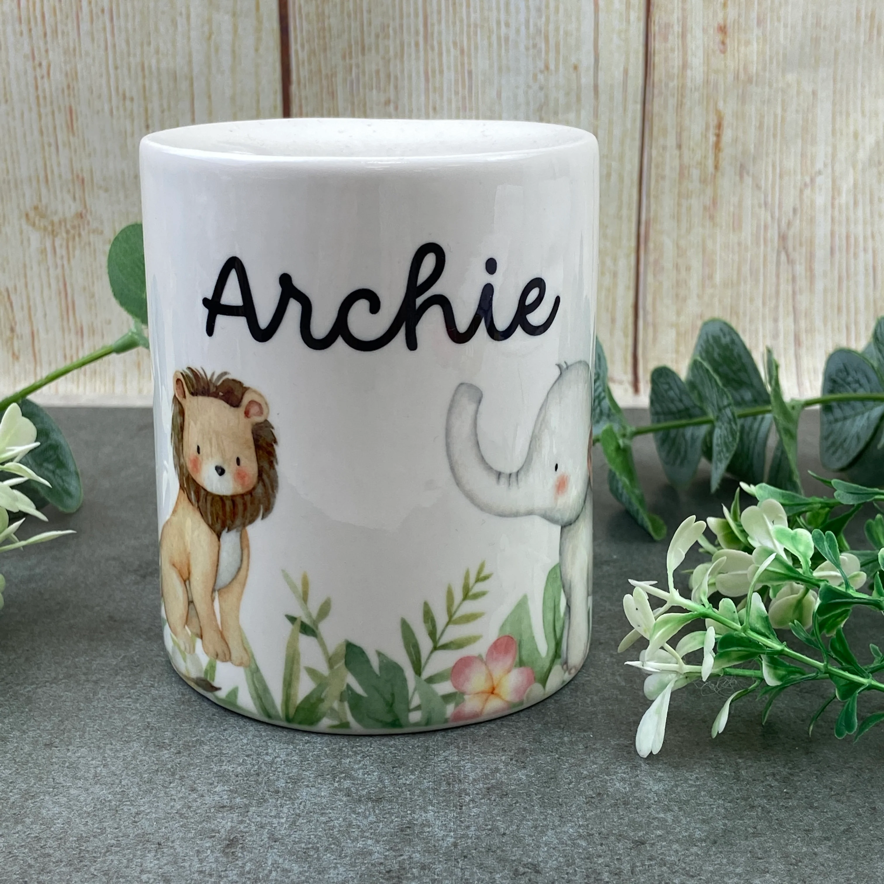 Personalised Money Box - Jungle - Image 5