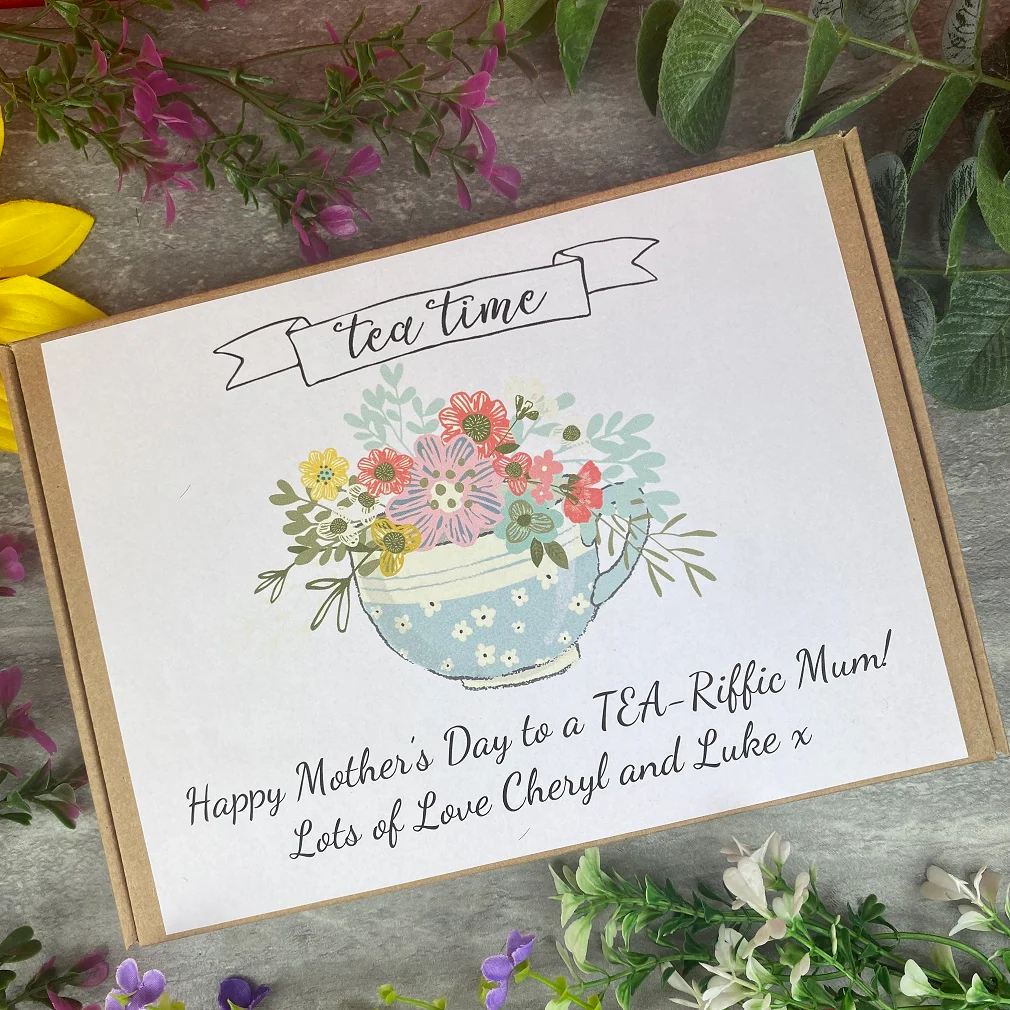 Personalised Mother's Day Tea and Biscuit Box - Image 4