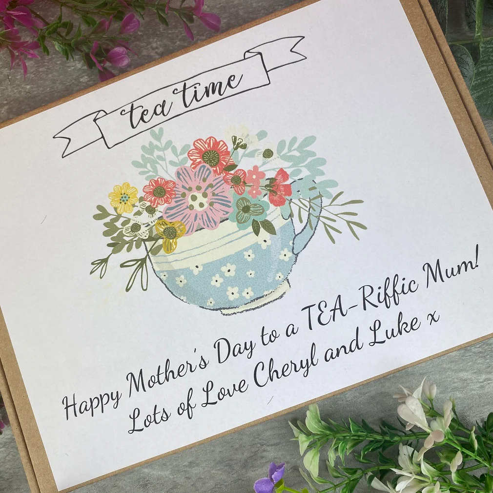 Personalised Mother's Day Tea and Biscuit Box - Image 5
