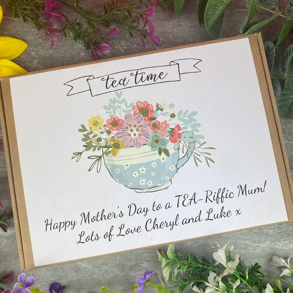 Personalised Mother's Day Tea and Biscuit Box - Image 7