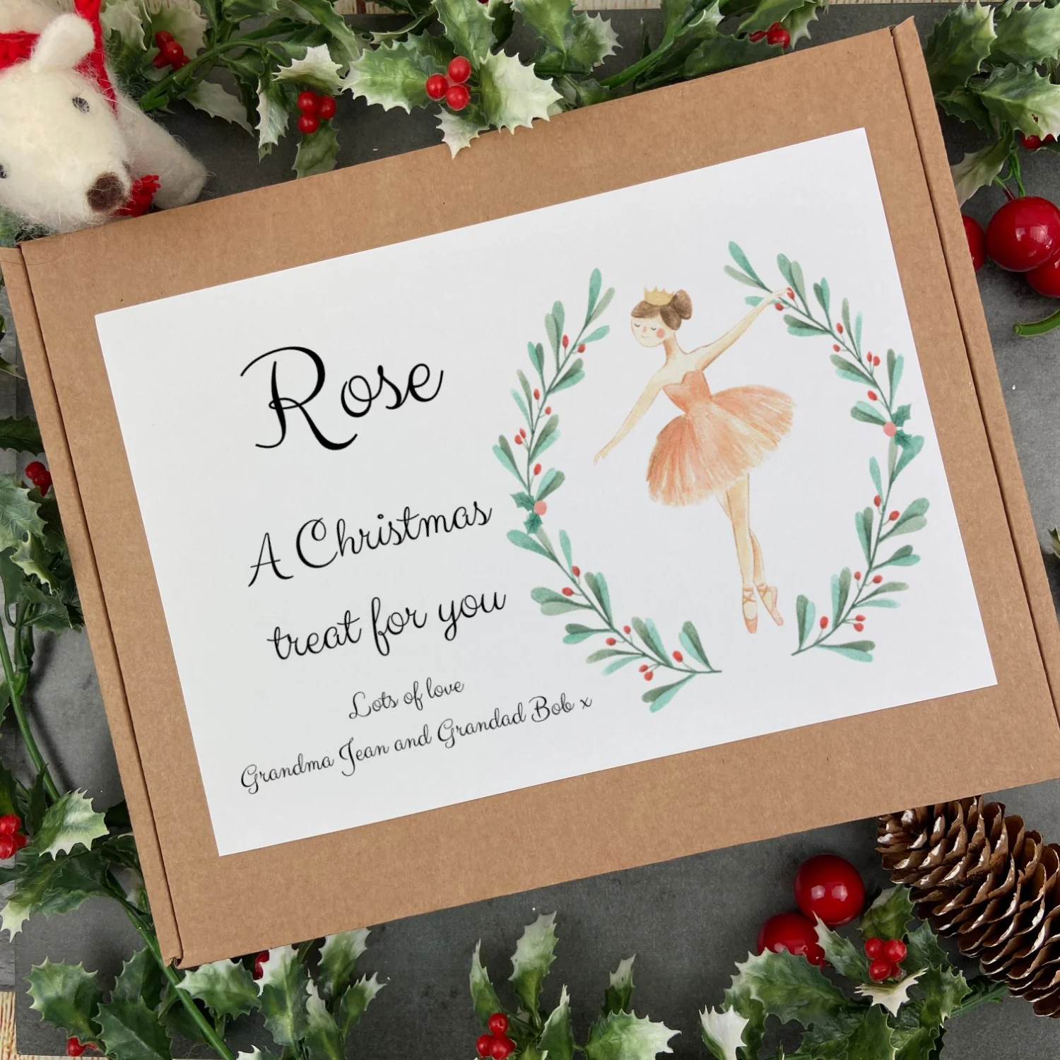 Personalised Nutcracker Ballerina Sweet Box - Image 3