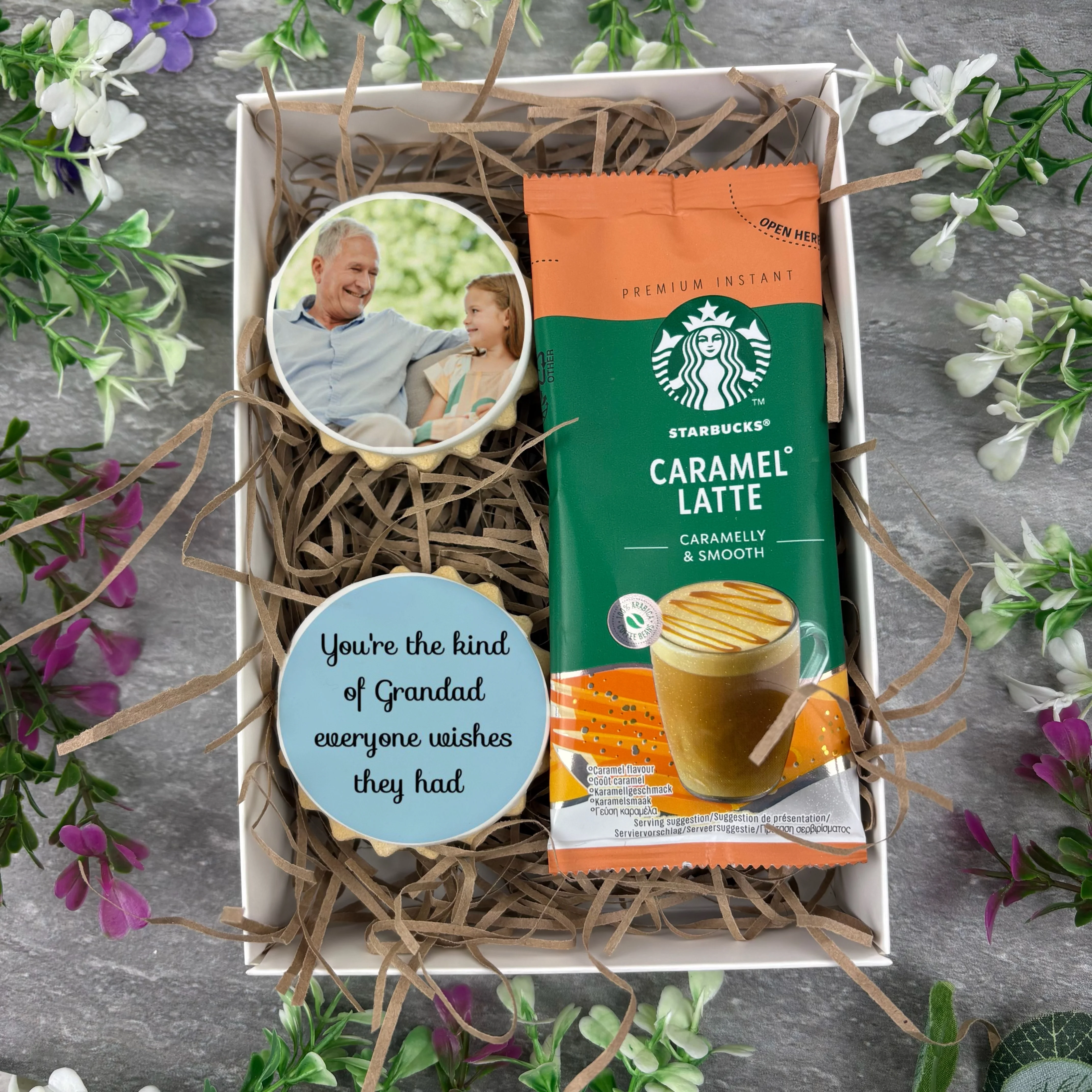 Personalised Photo Grandad Biscuit Gift Box - Image 5
