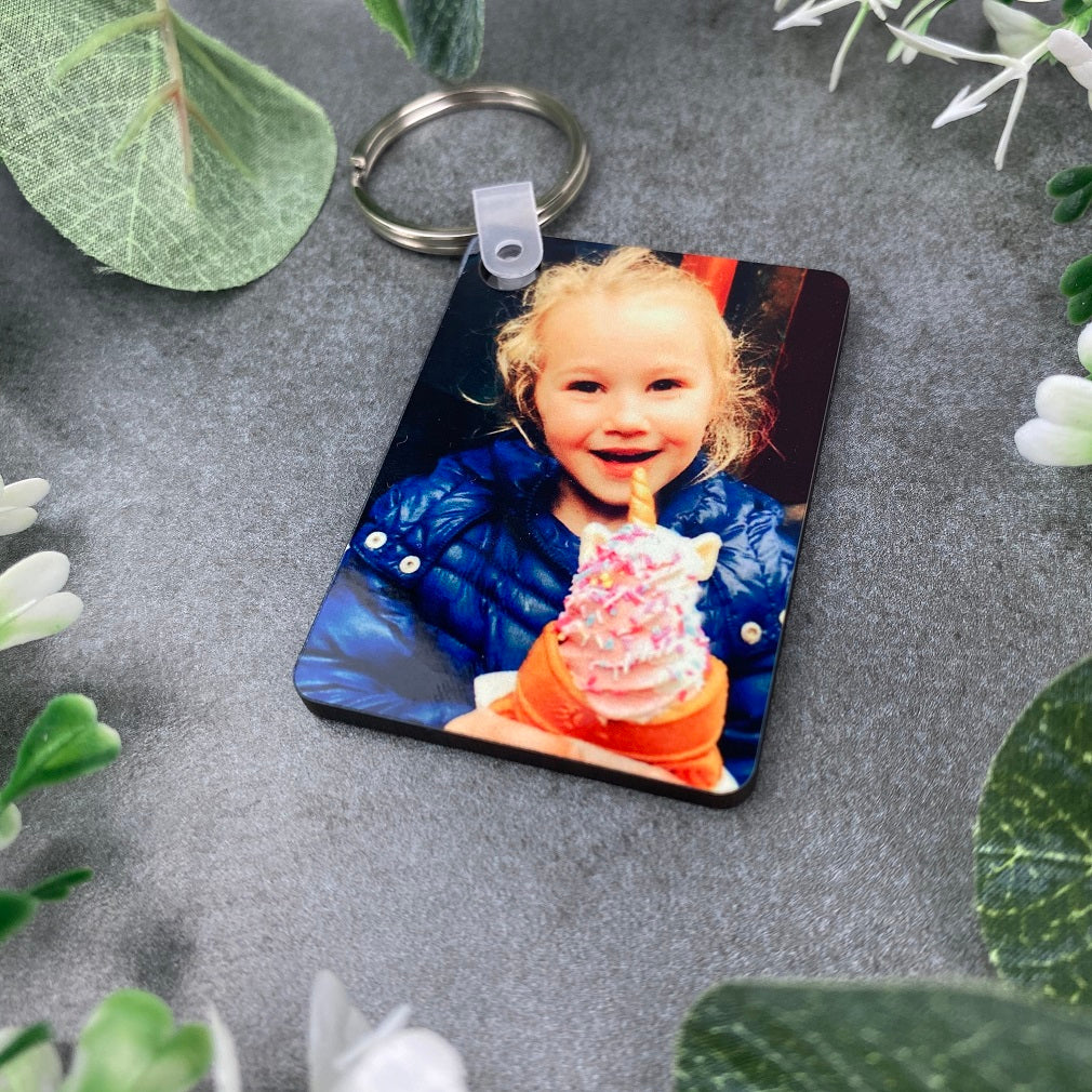 Personalised Photo Keyring - Rectangular - Image 6