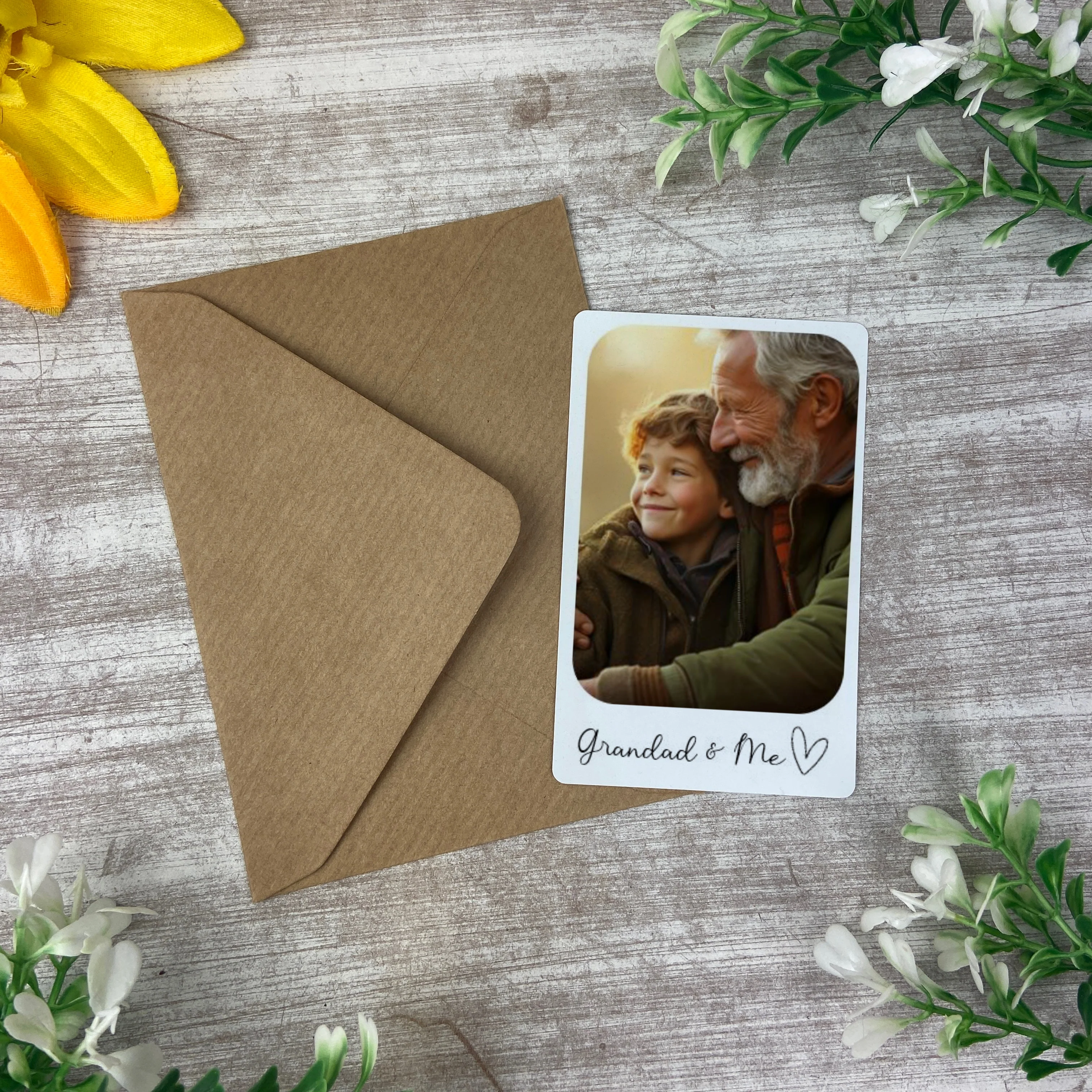 Personalised Photo Wallet Card for Dad, Dog Dad or Grandad - Image 4