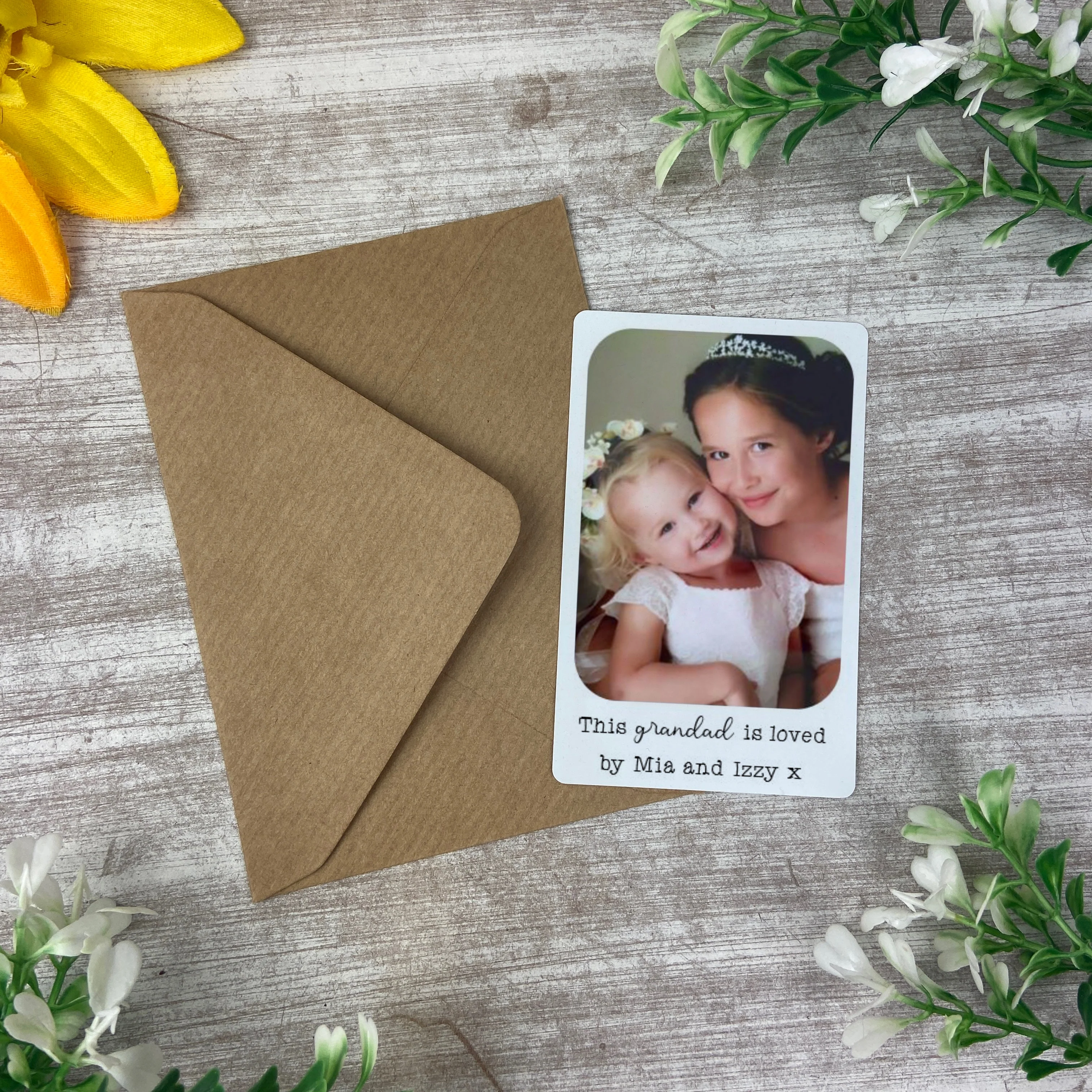 Personalised Photo Wallet Card for Dad, Dog Dad or Grandad - Image 6