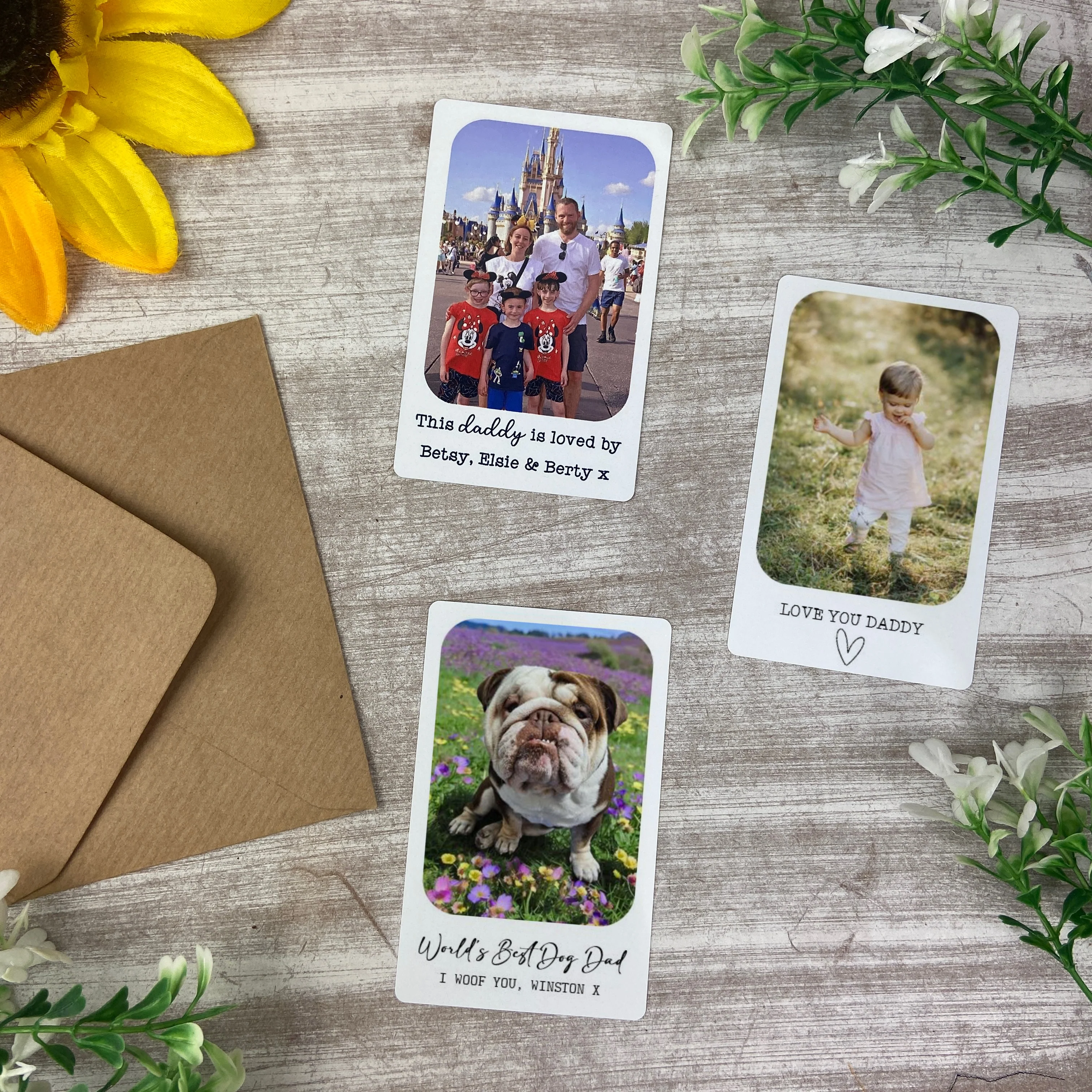 Personalised Photo Wallet Card for Dad, Dog Dad or Grandad - Image 8