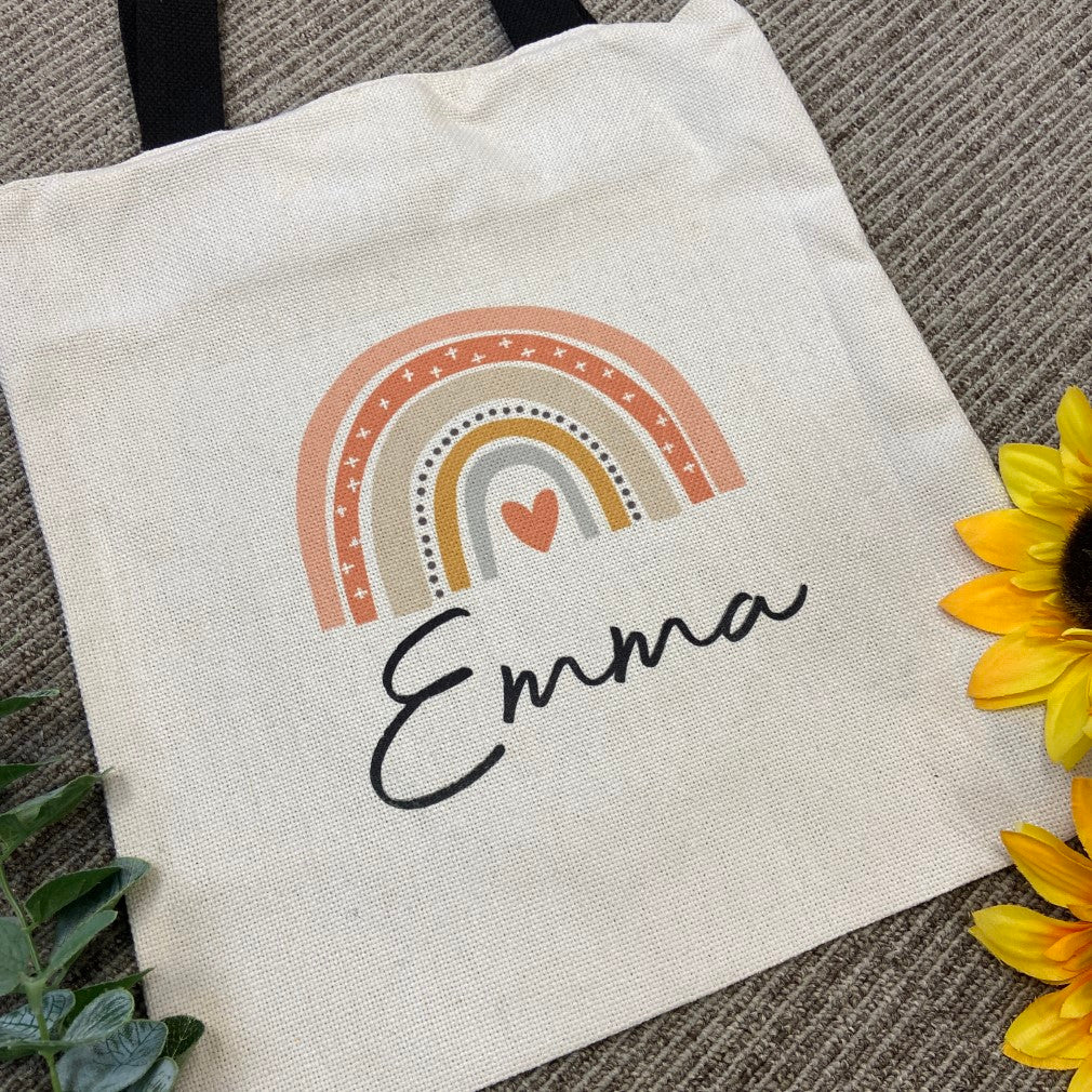 Personalised Rainbow Tote Bag - Image 9