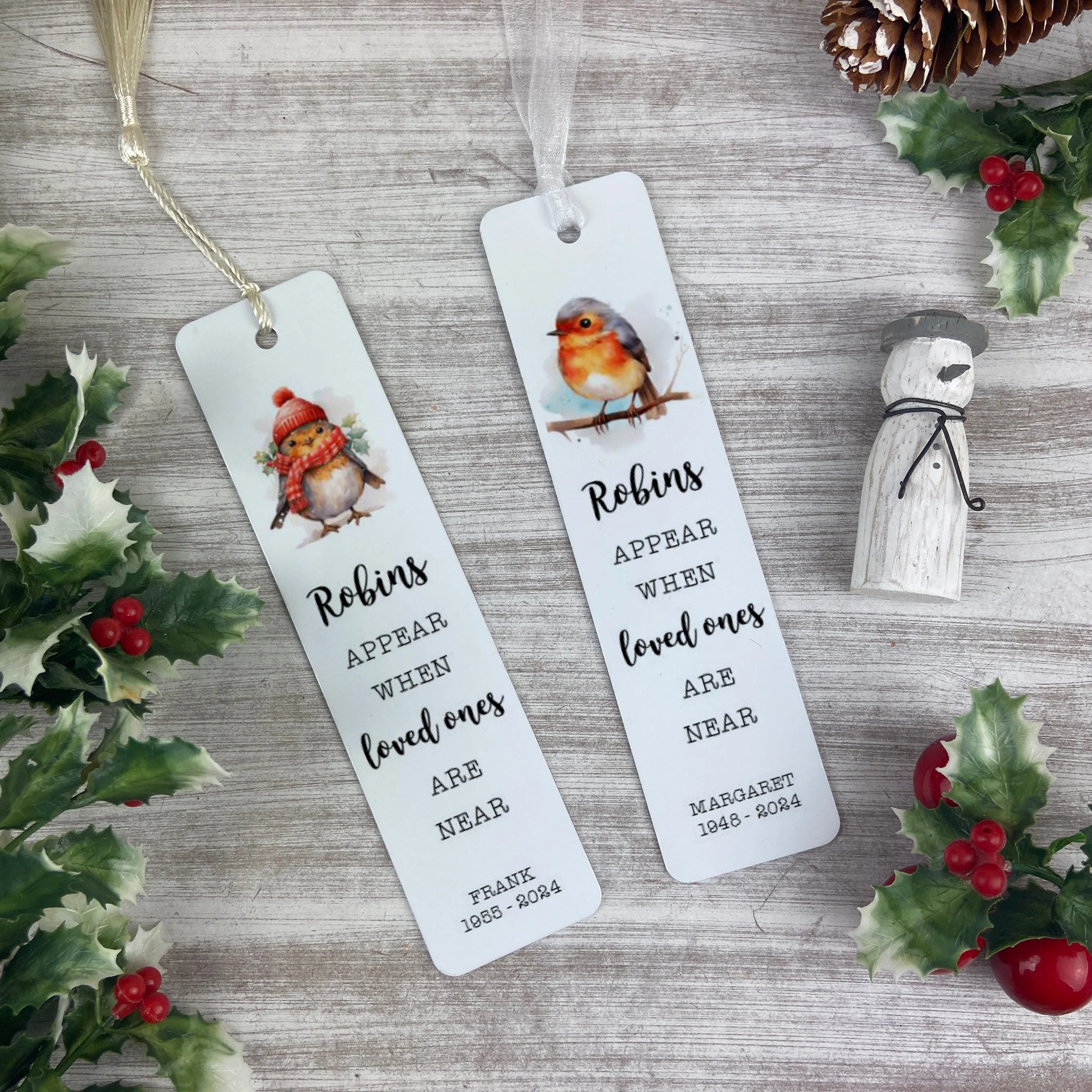 Personalised Robin Bookmark - Image 3