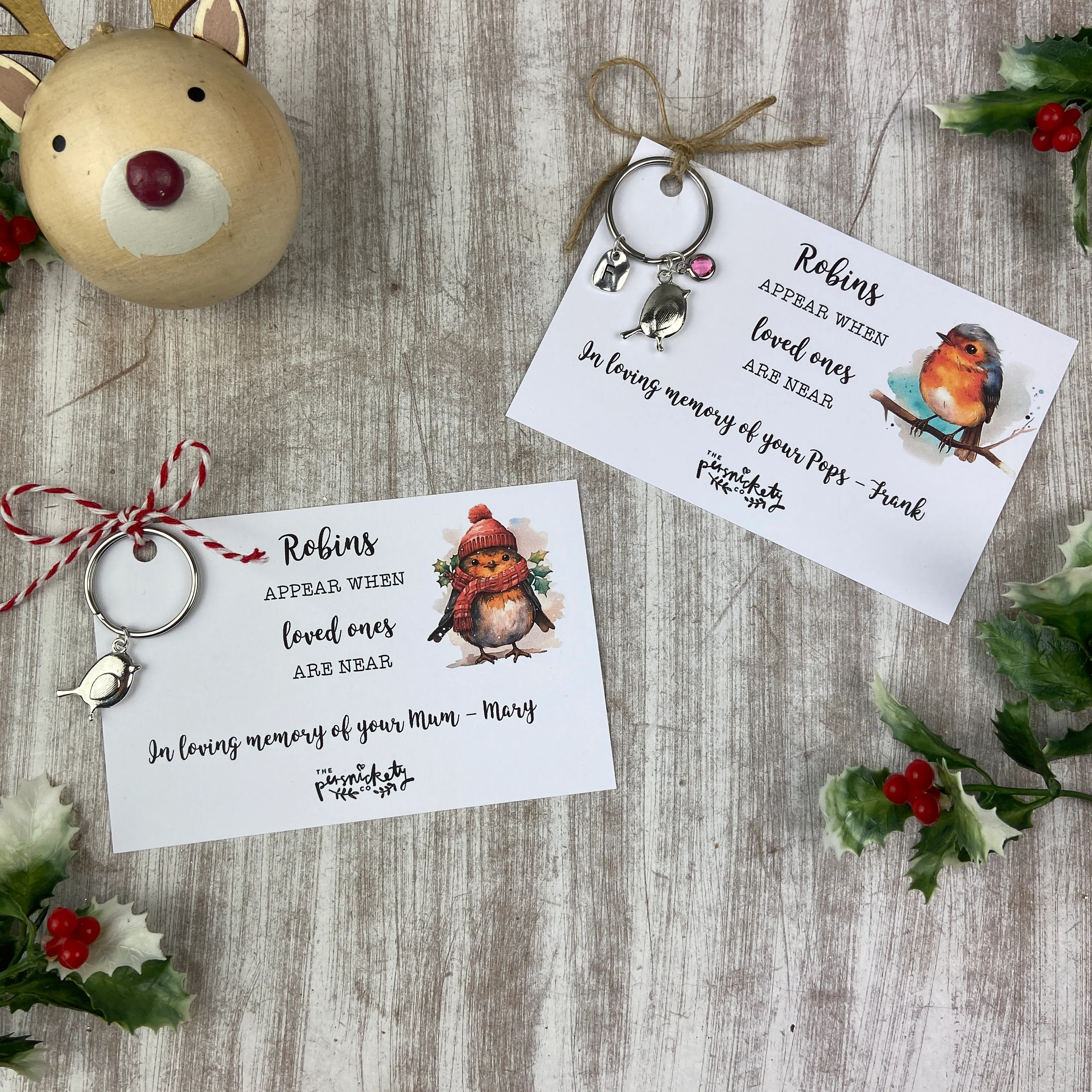 Personalised Robin Keyring - Image 7