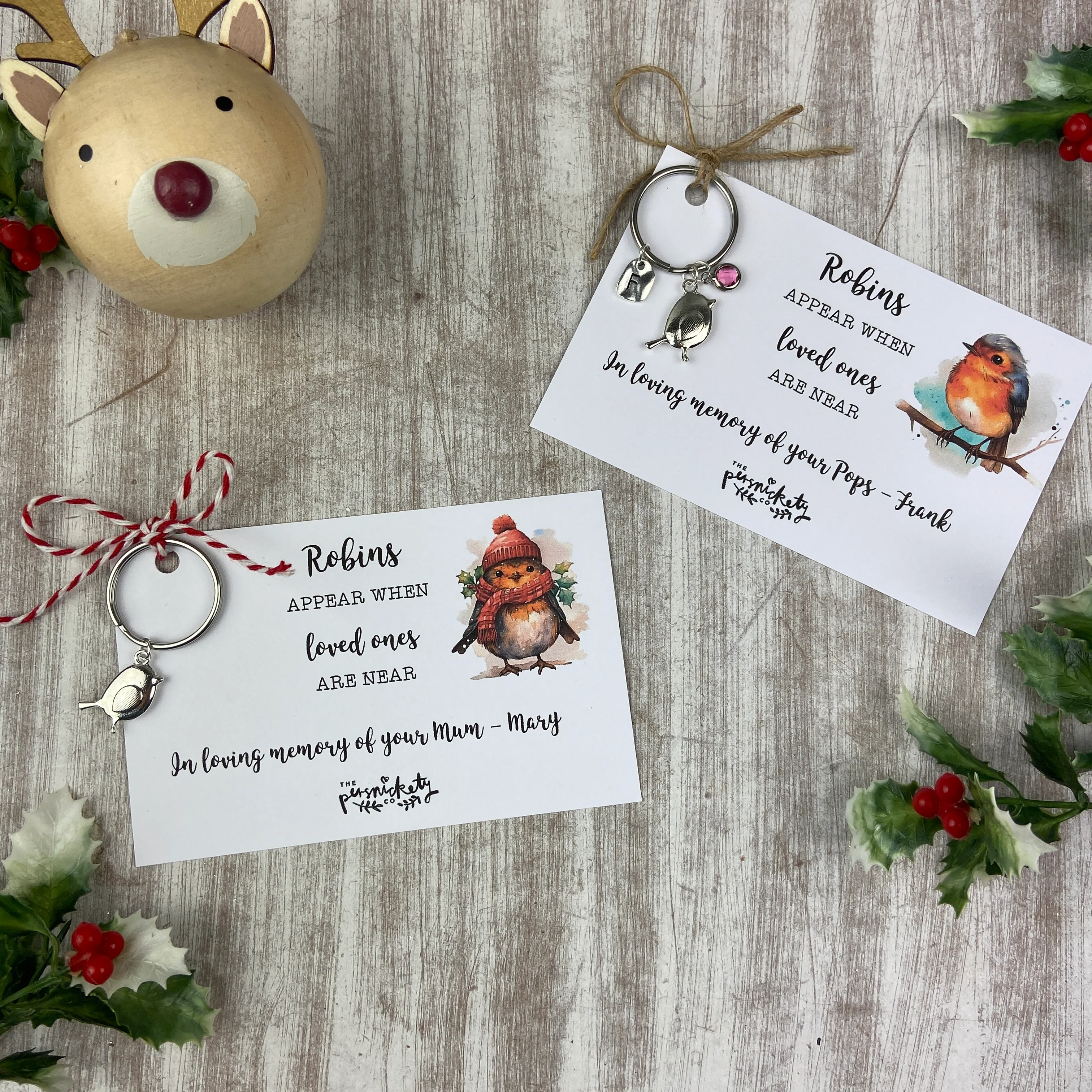 Personalised Robin Keyring - Image 8