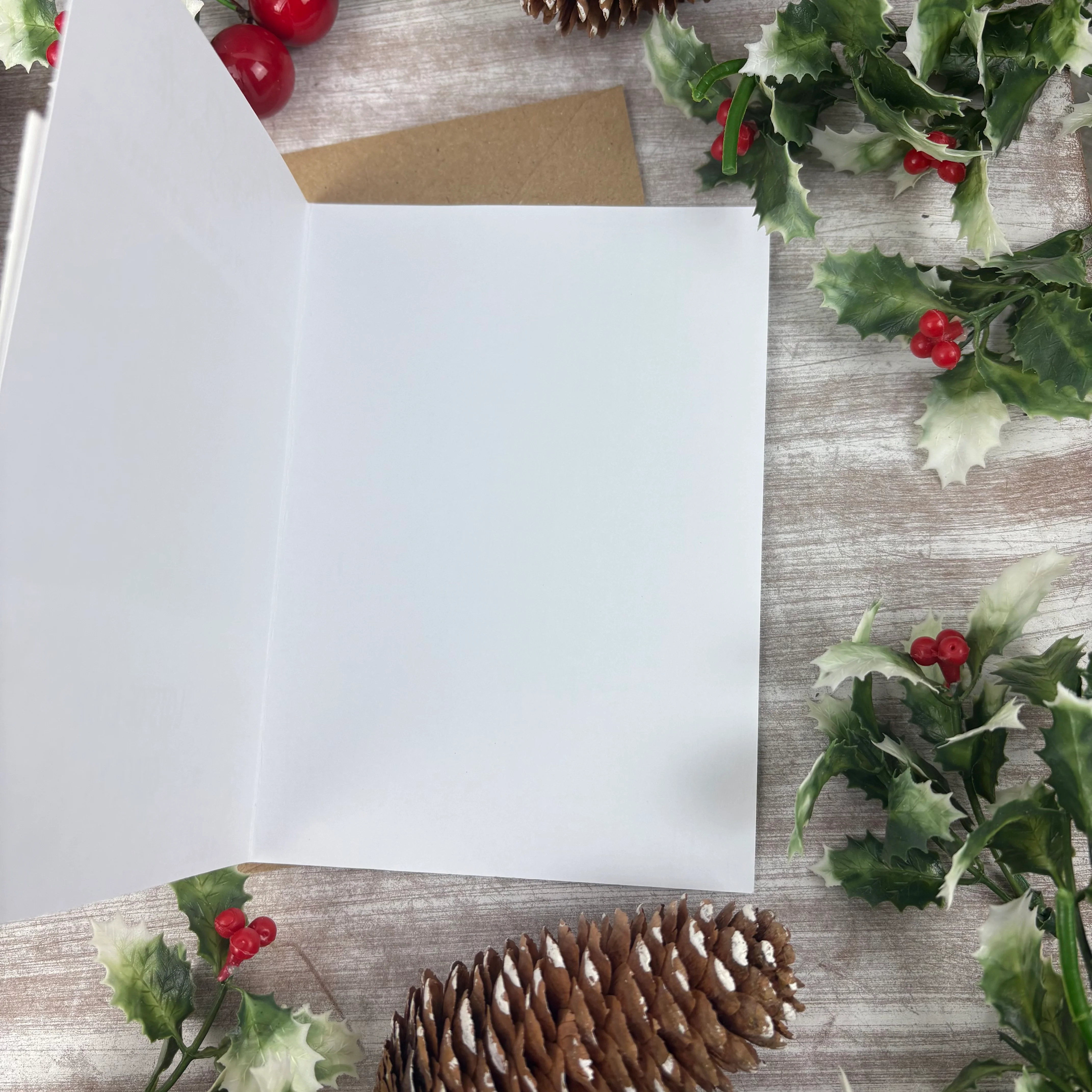 Personalised Striped Merry Christmas Scratch Card - I Hope You Win A Lotto - Image 3