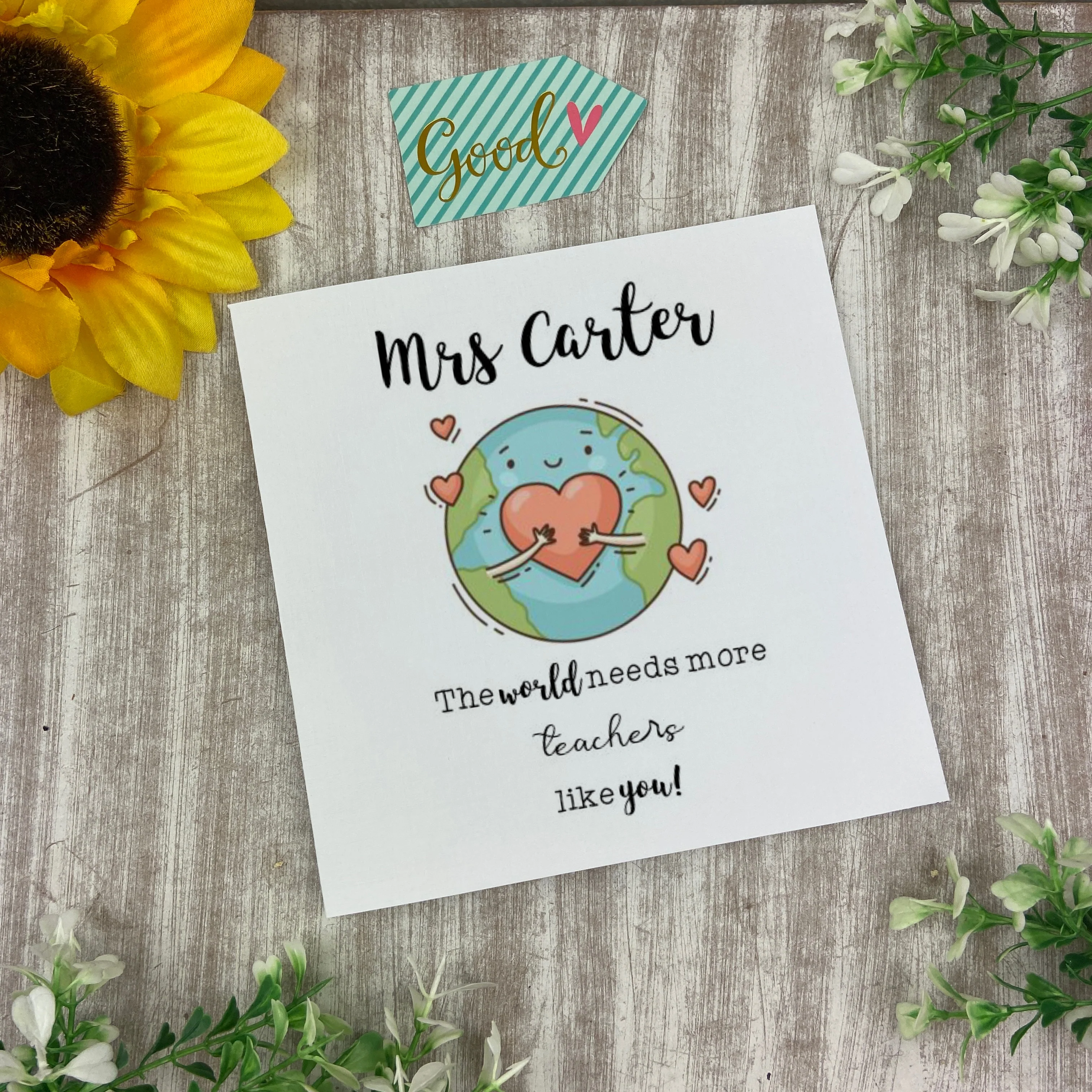 Personalised Teacher Card - Image 2