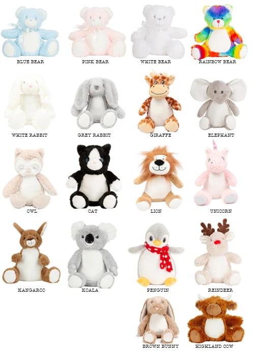 Personalised Teddy Bear Keepsake | New Baby Gift | Birth Detail Plush | Custom Baby Shower Present | Bunny - Image 3