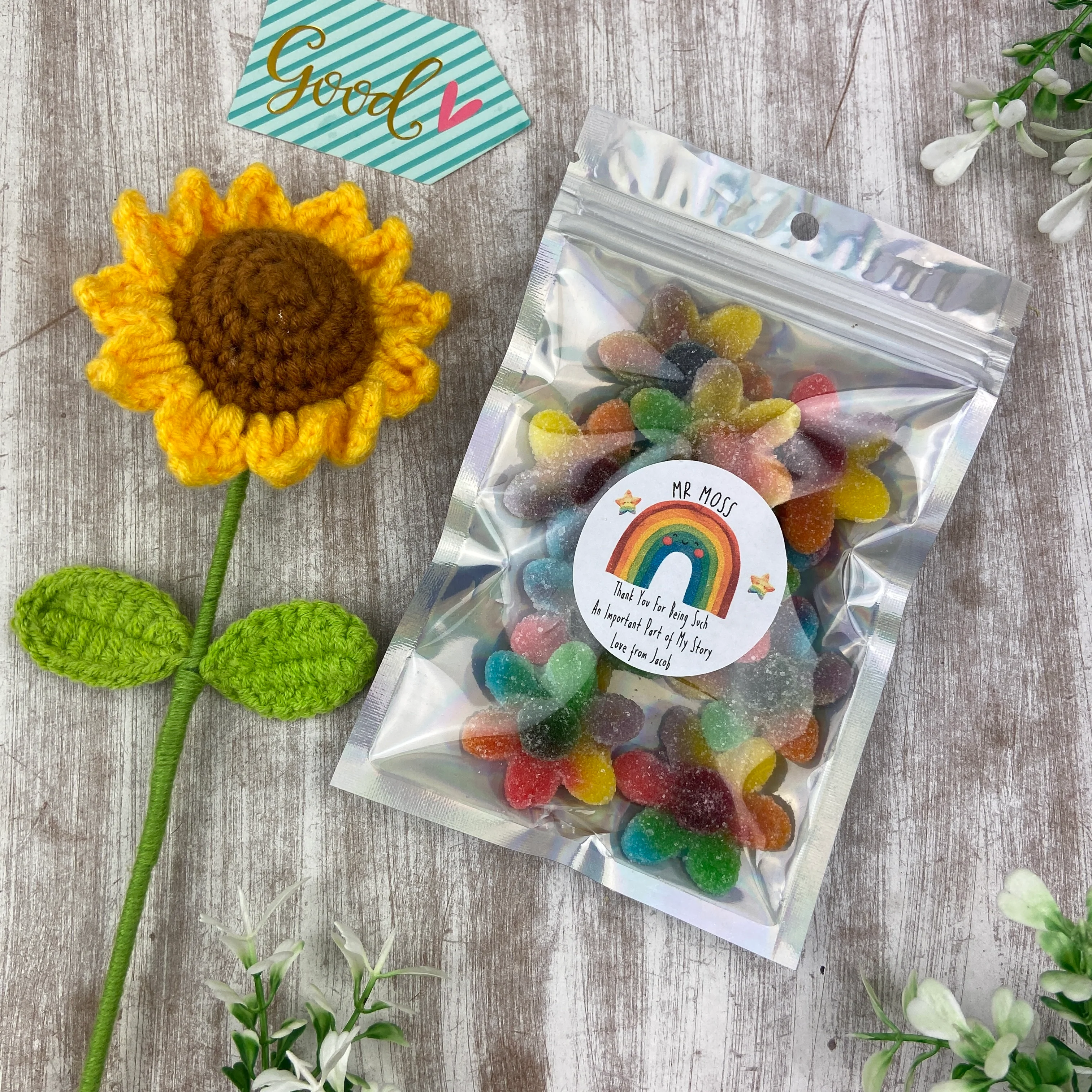 Personalised Thank You Sweet Pouch - Image 6