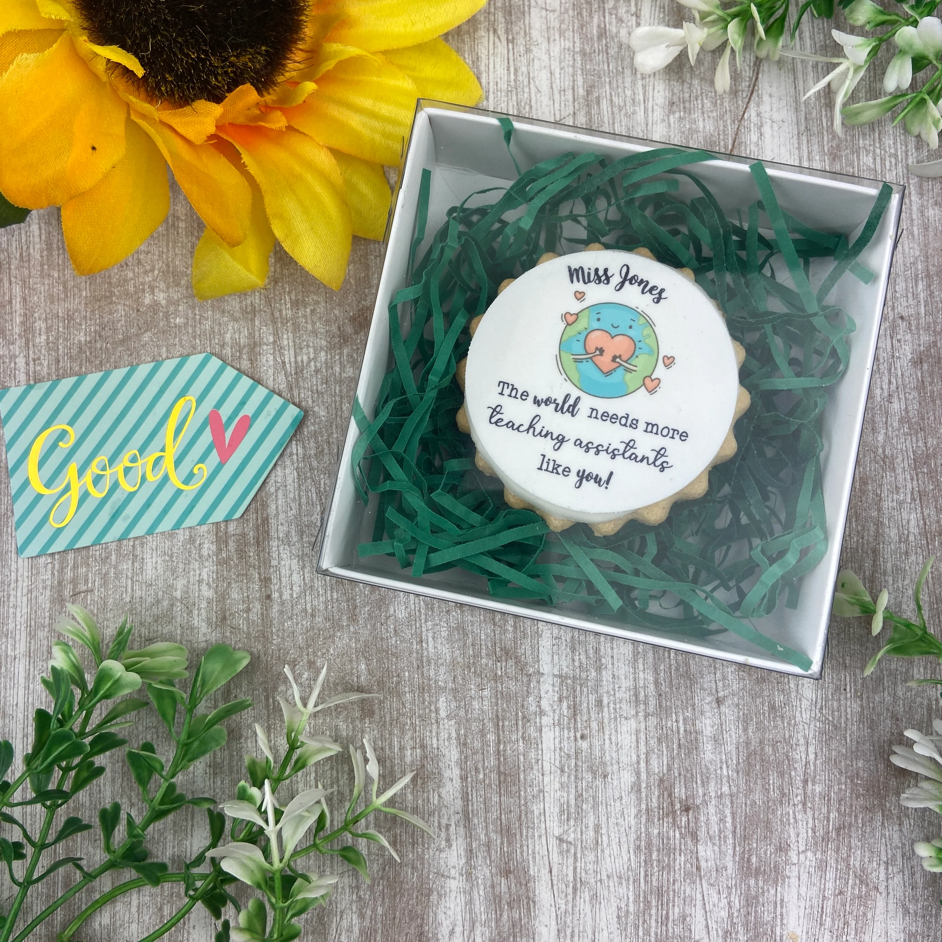 Personalised Thank You Teacher Biscuit - Image 5