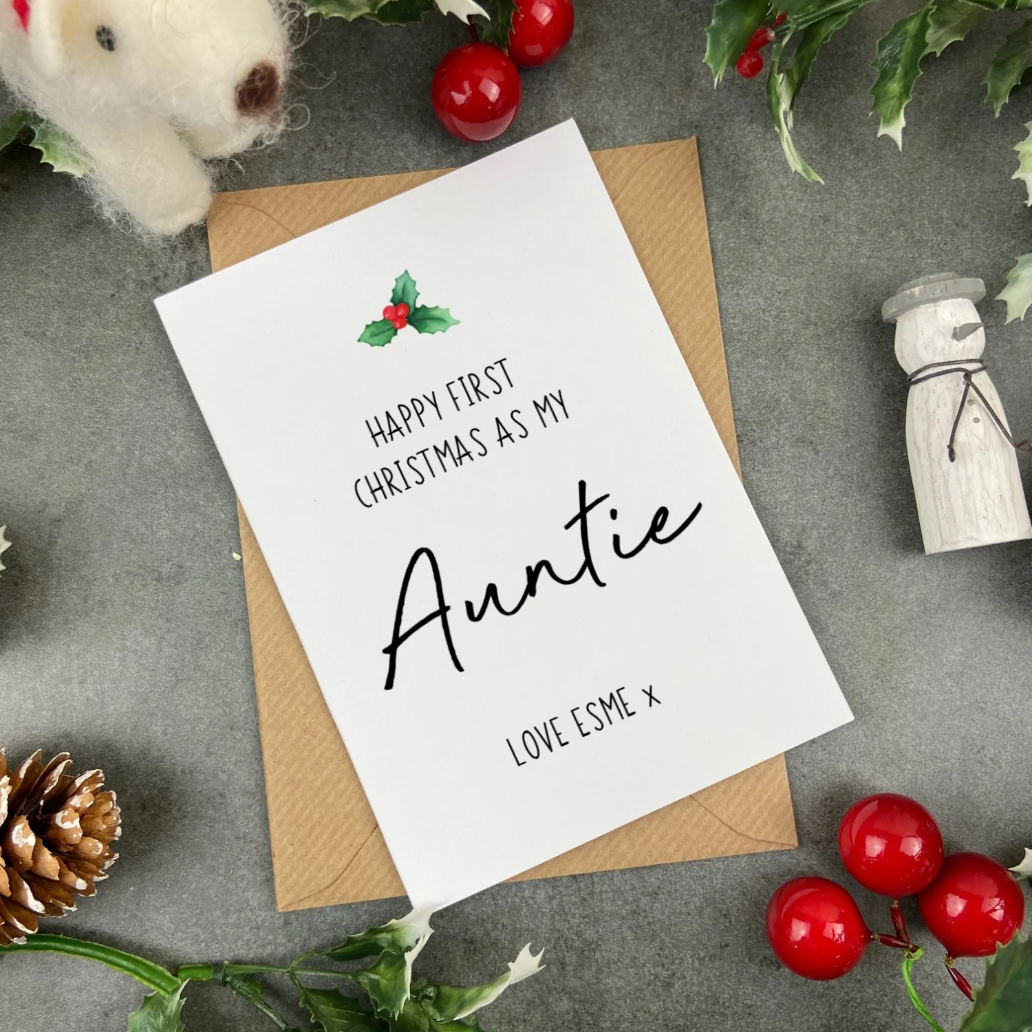 Personalised Uncle Christmas Card - Image 7