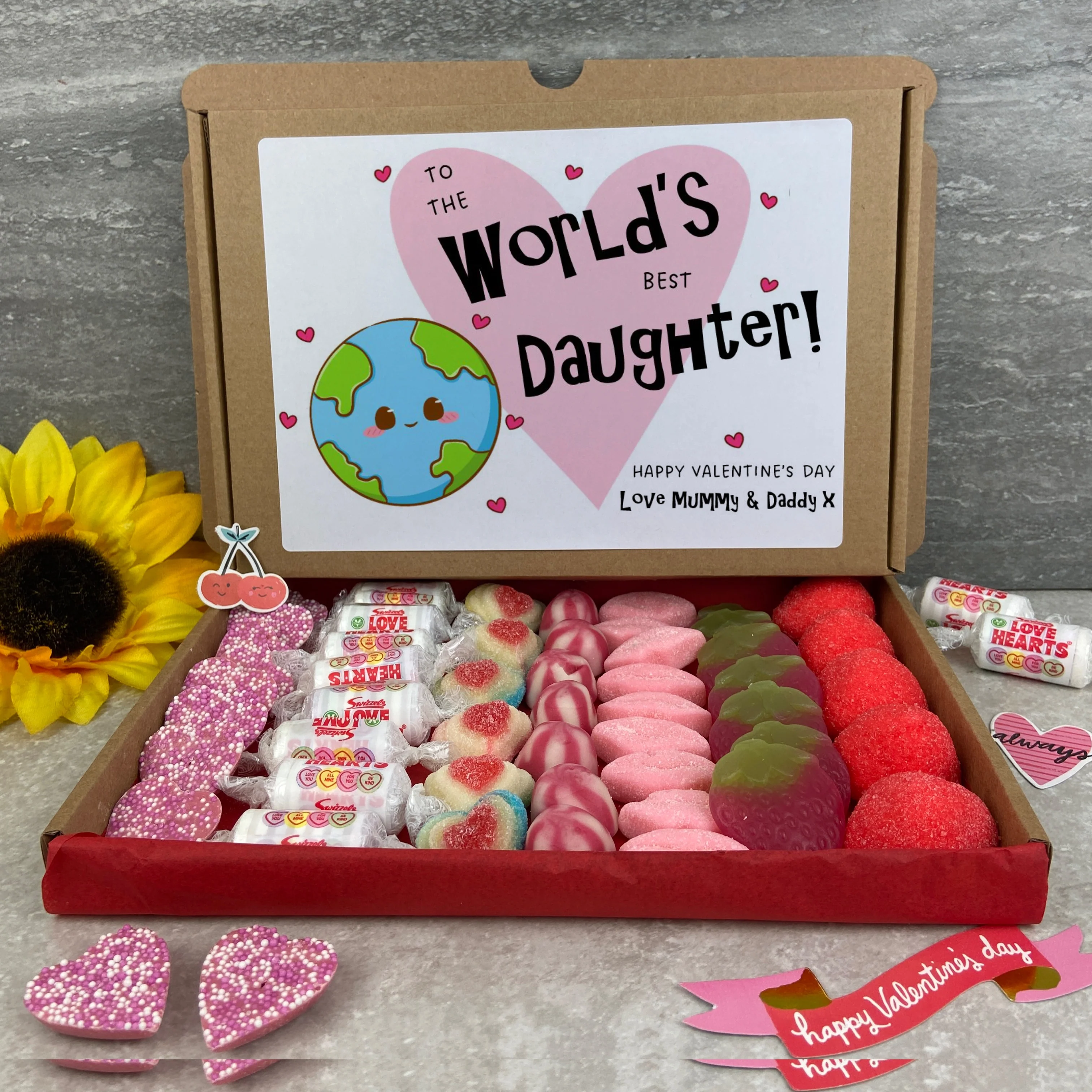 Personalised Valentine’s Sweet Box for Daughter - Image 2