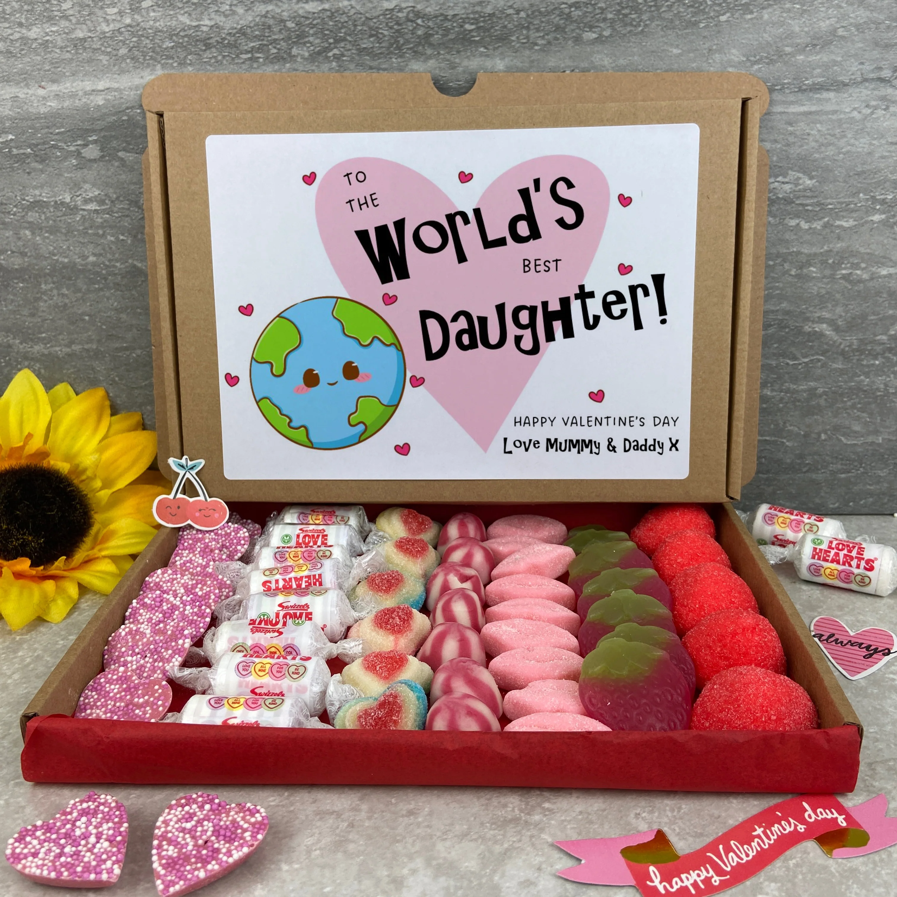 Personalised Valentine’s Sweet Box for Daughter - Image 4