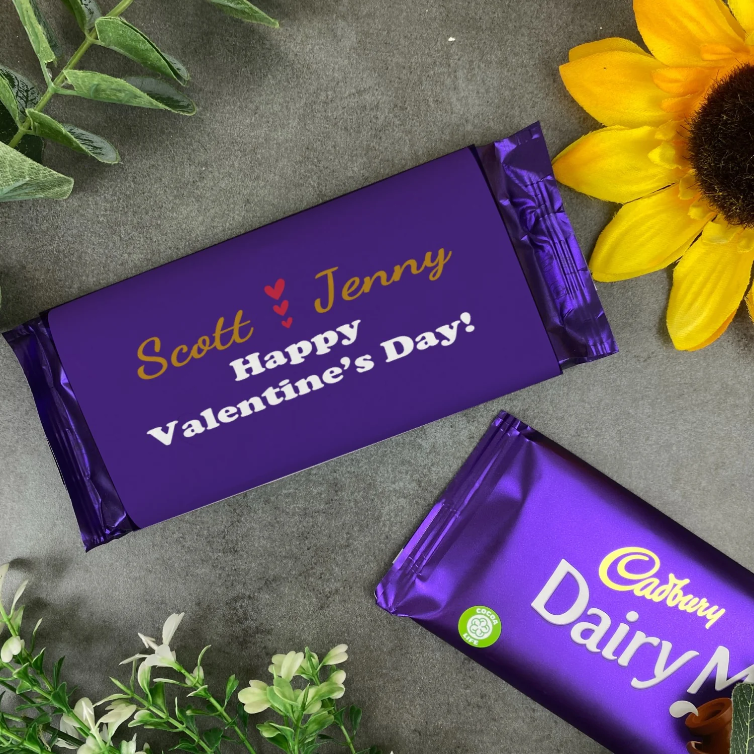 Personalised Valentine's Chocolate Bar - Image 3